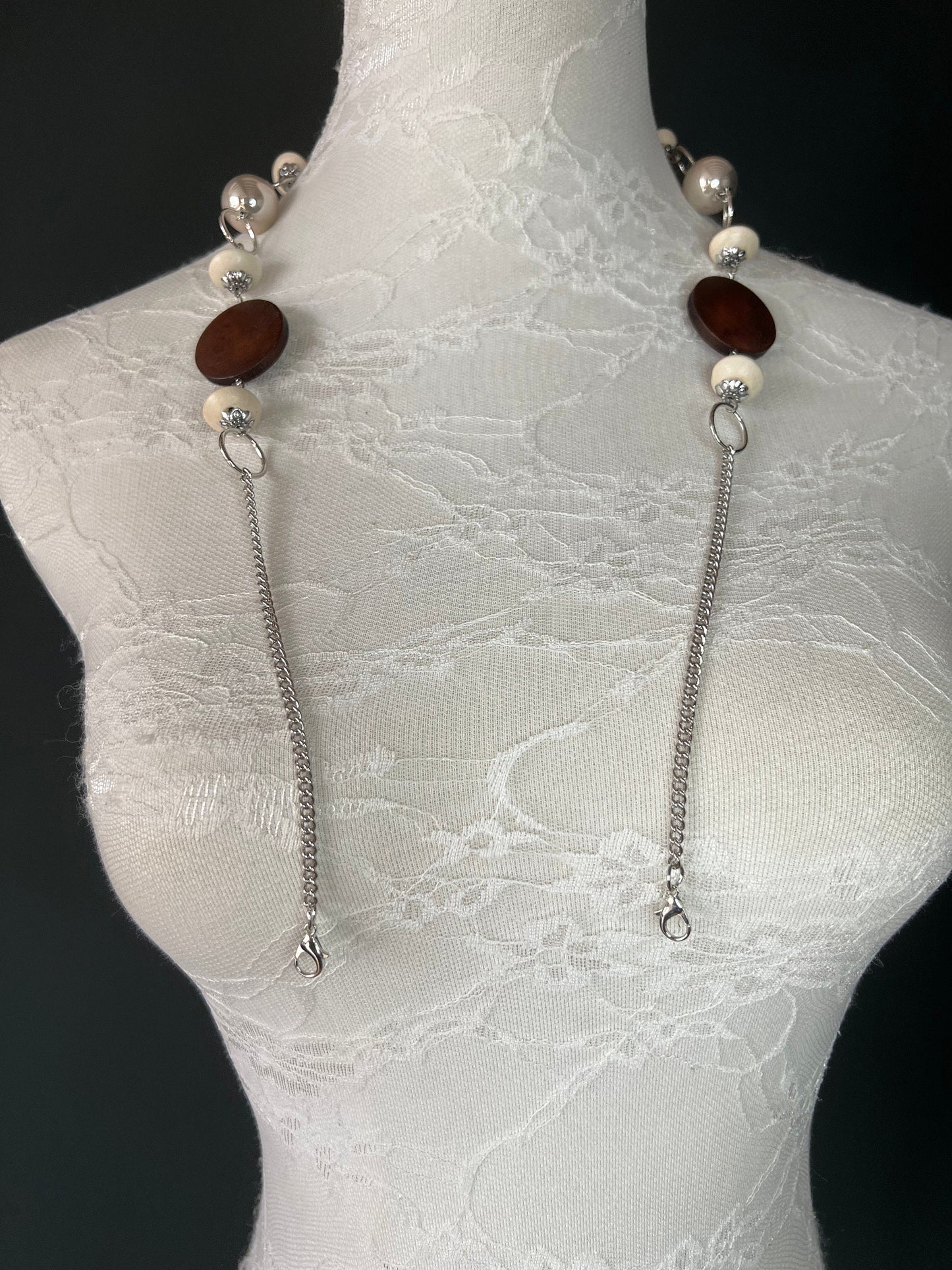 Glasses chain, Spectacles Chain, Beaded glasses chain, silver, gold, men’s, ladies, children’s, handmade