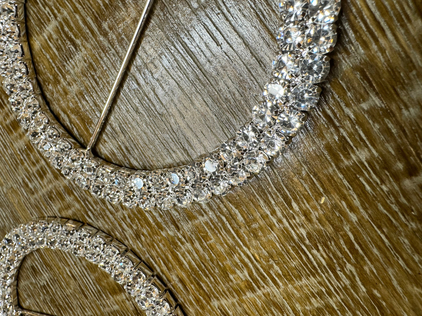 X-Large Rhinestone Buckle, Oversized Diamanté Buckle, Silver Diamanté Buckle, 4” Buckle, 10cm Round, Slider Buckle, Belt Buckle