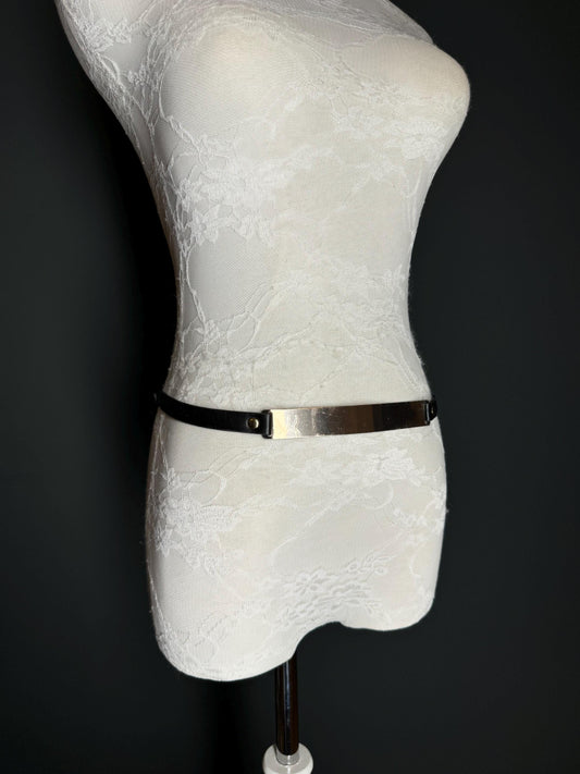 Belts, Skinny Belts, Faux Leather Belts, Patent Belt, Matt Vegan Faux Leather Belt, 1.5cm Wide Belt, Belts, Fashion Belt, Elegant Belt