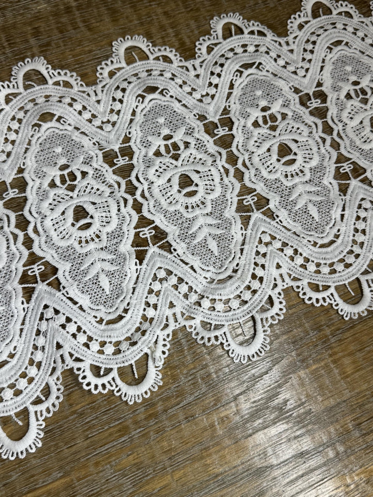 Lace Trim, 10” Wide Lace, Colourn Lace, 25cm Wide, High Quality, Dense, Dresses, Tops, Lace