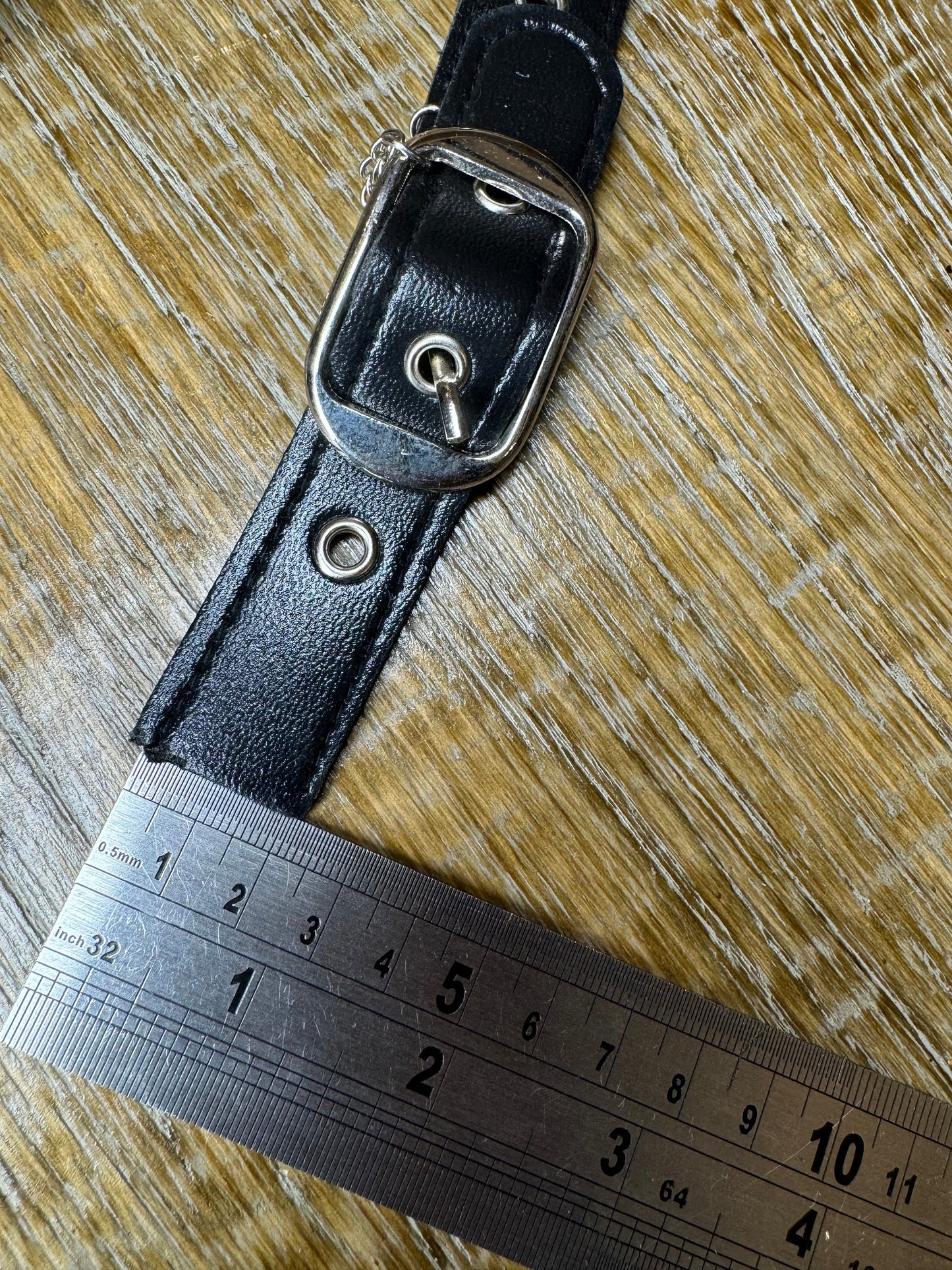 Kilt Strap, Silver Buckle, Hanging Chain, Pink, Festival, Craft, Bags, Dress, Matt Black, High Quality, Clothing