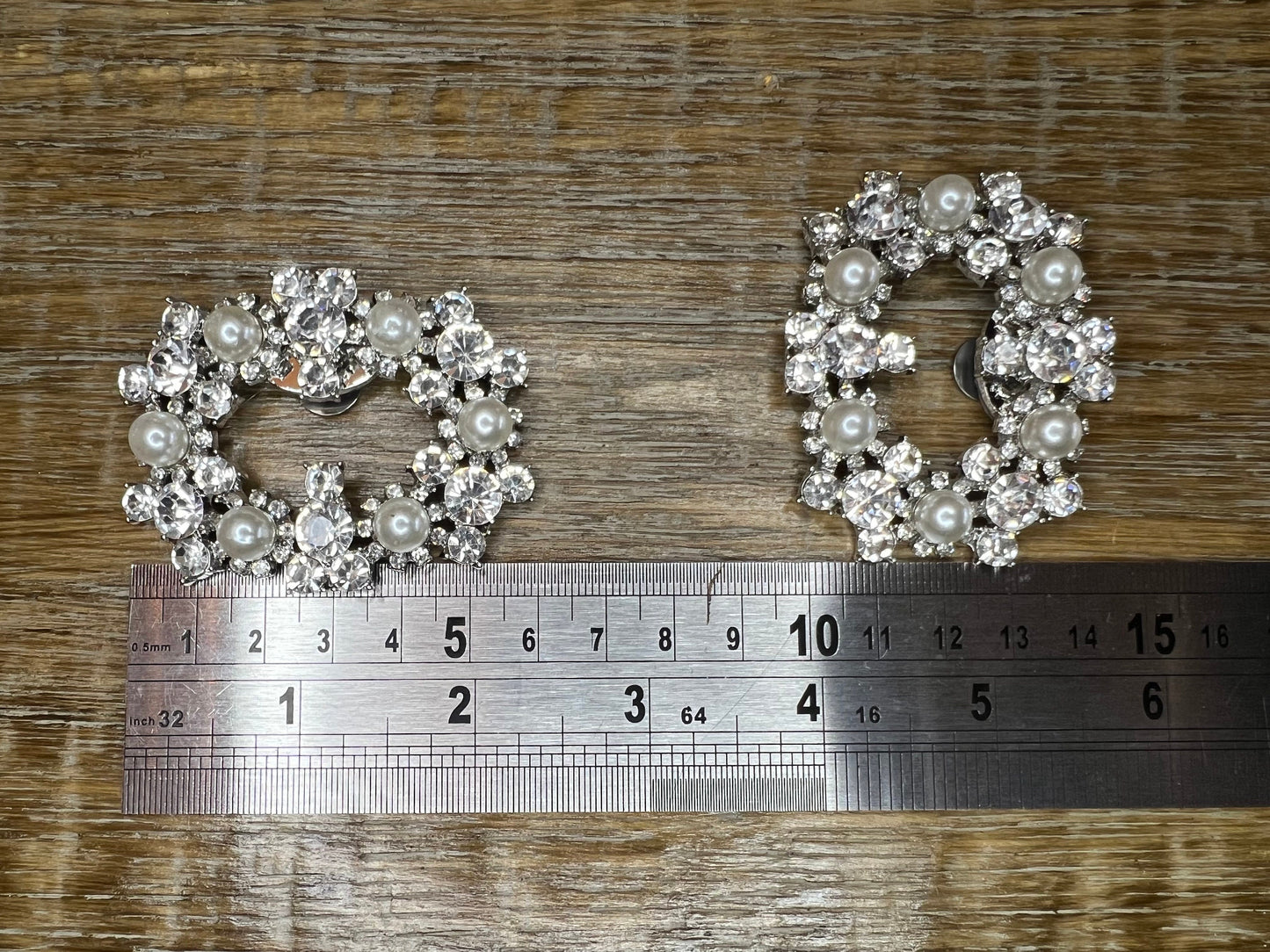 Rhinestone Pearl Shoe Clip, Bag Clip, Bridal, Bridesmaid, Party