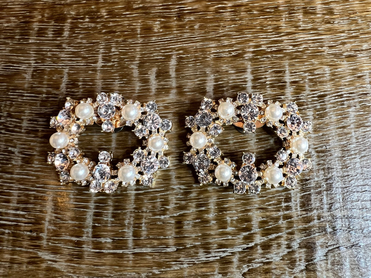 Rhinestone Pearl Shoe Clip, Bag Clip, Bridal, Bridesmaid, Party