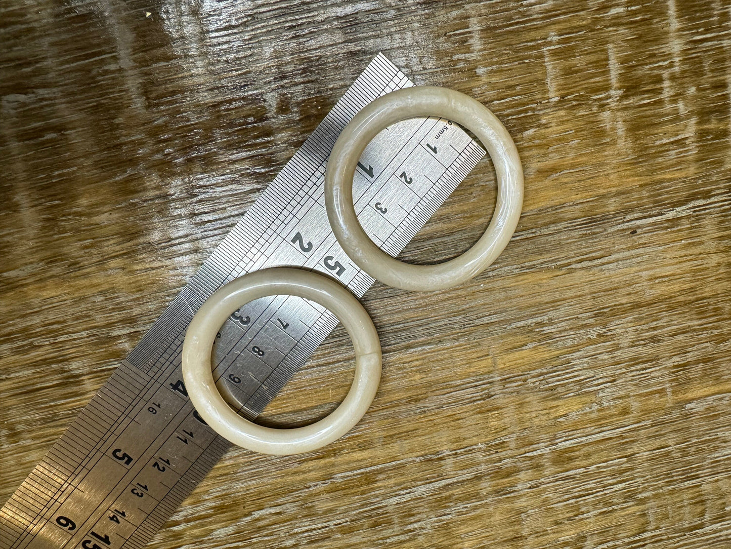 Marble Effect Cream Colour Rings, Ring Buckle, Rich Cream Colour Rings, Rings, Swimwear, Clothing, Belt, Bags, Crafts