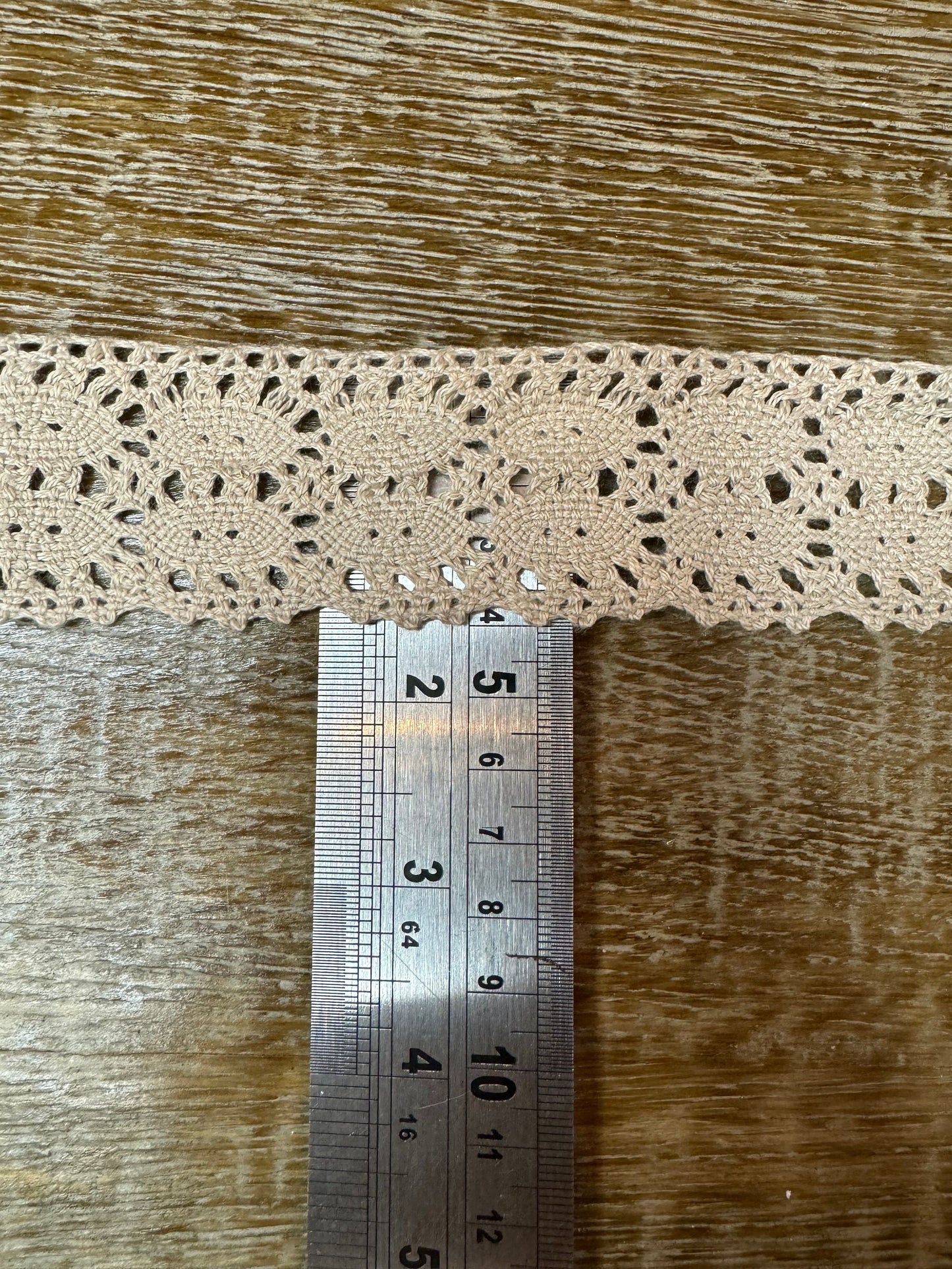 1.5” Wide Vintage Style Cotton Lace Trim, Black, Beige, Lace, 4cm Wide, Crafts, Furnishings, Clothing, Bags, Cards