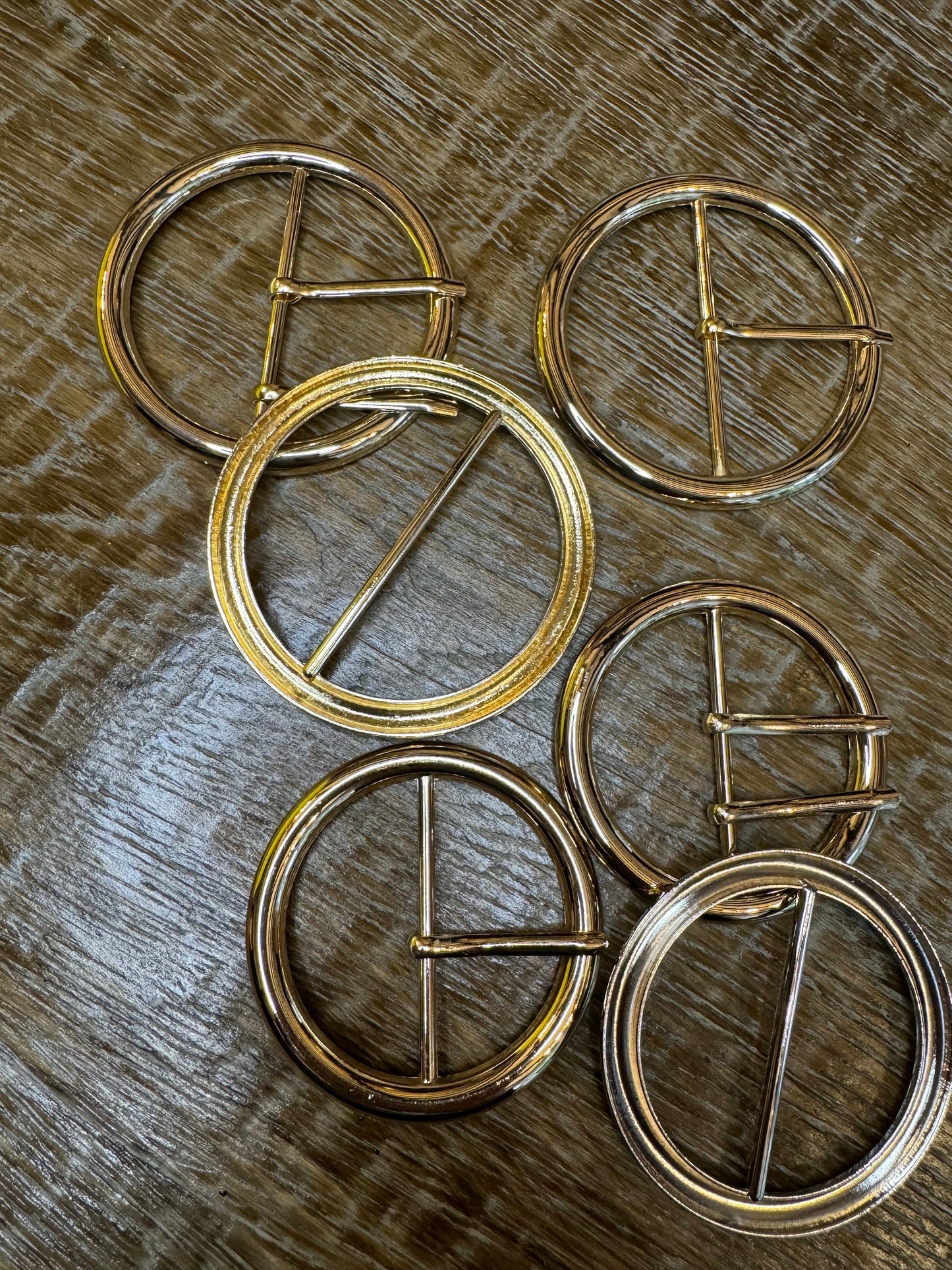 3” Metal Gold Buckle, Metal Slide Buckle, Gold Buckle, 3” Wide, Belts, Dress, stops, Bags