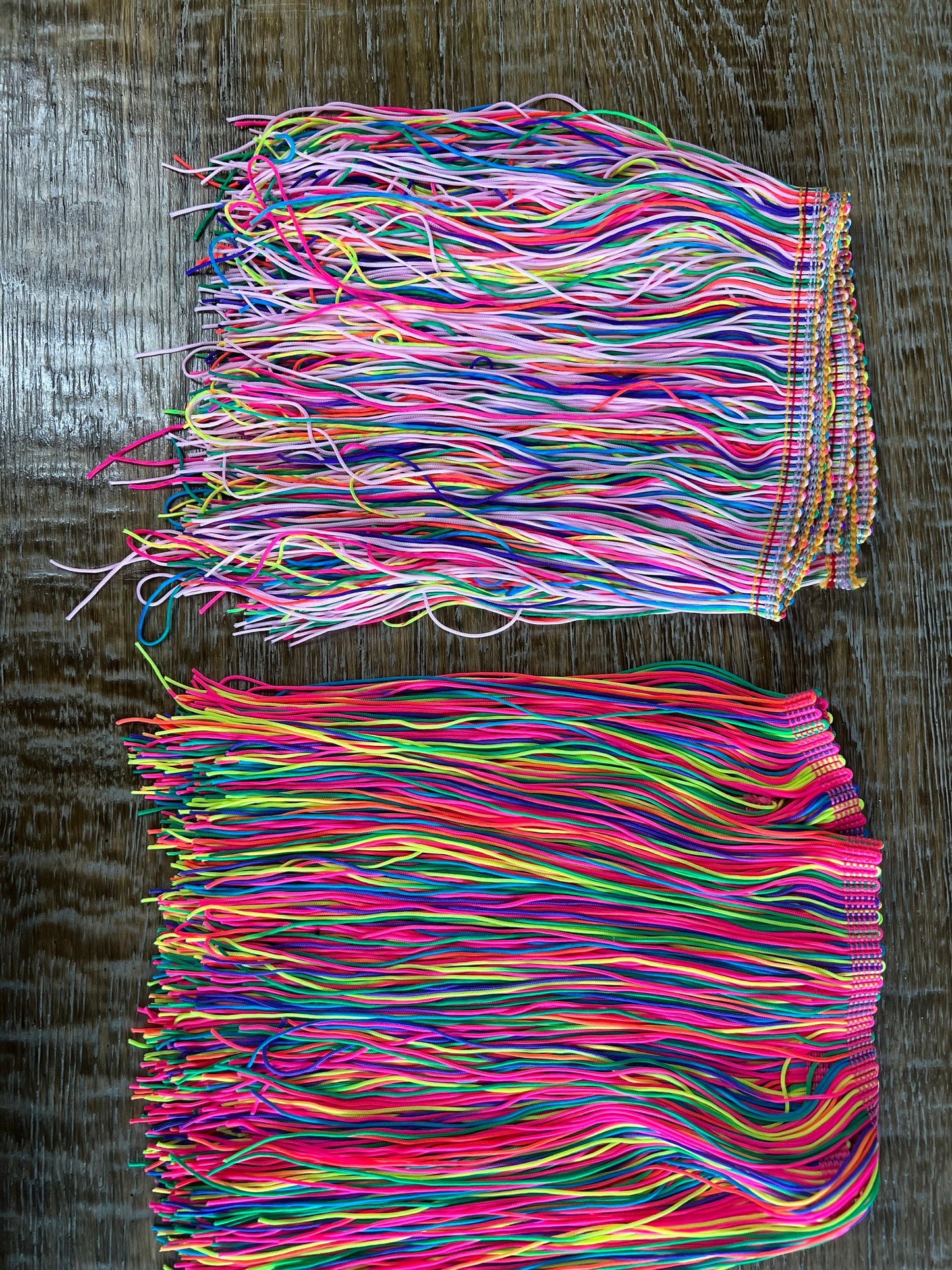 8" Fringe Multicolour, Rainbow Fringe, Dance, Costumes, Fashion, Party, Dress Fringe, 20cm, 8 inch
