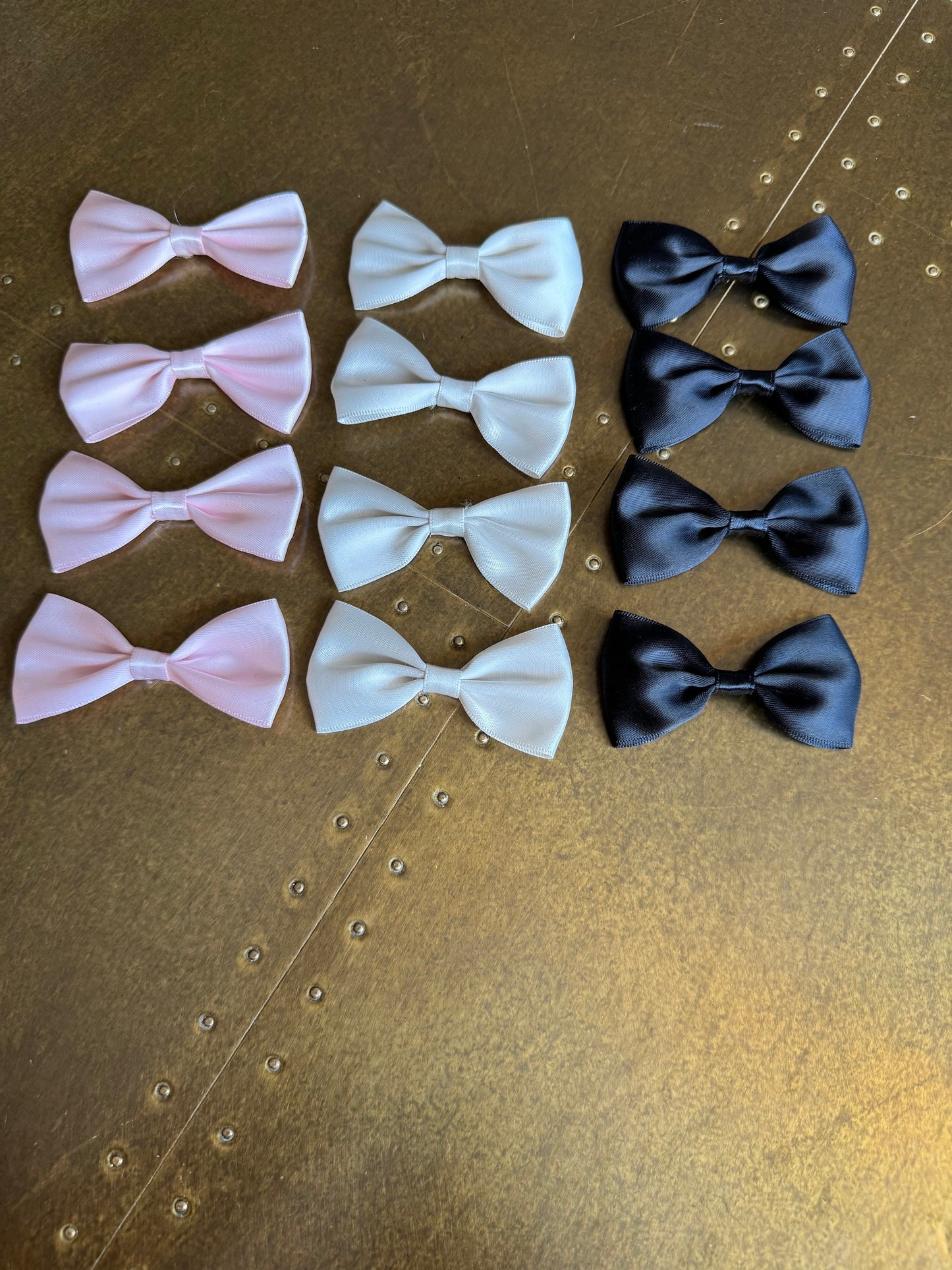 6pcs Bows, Sew on Bow, Handmade Bow, Gifts, Wrapping, Satin Bow, Bow, Fashion Bow, Clothing, Crafts, Bags, Cards, Furnishings, 3.5”x1.5”