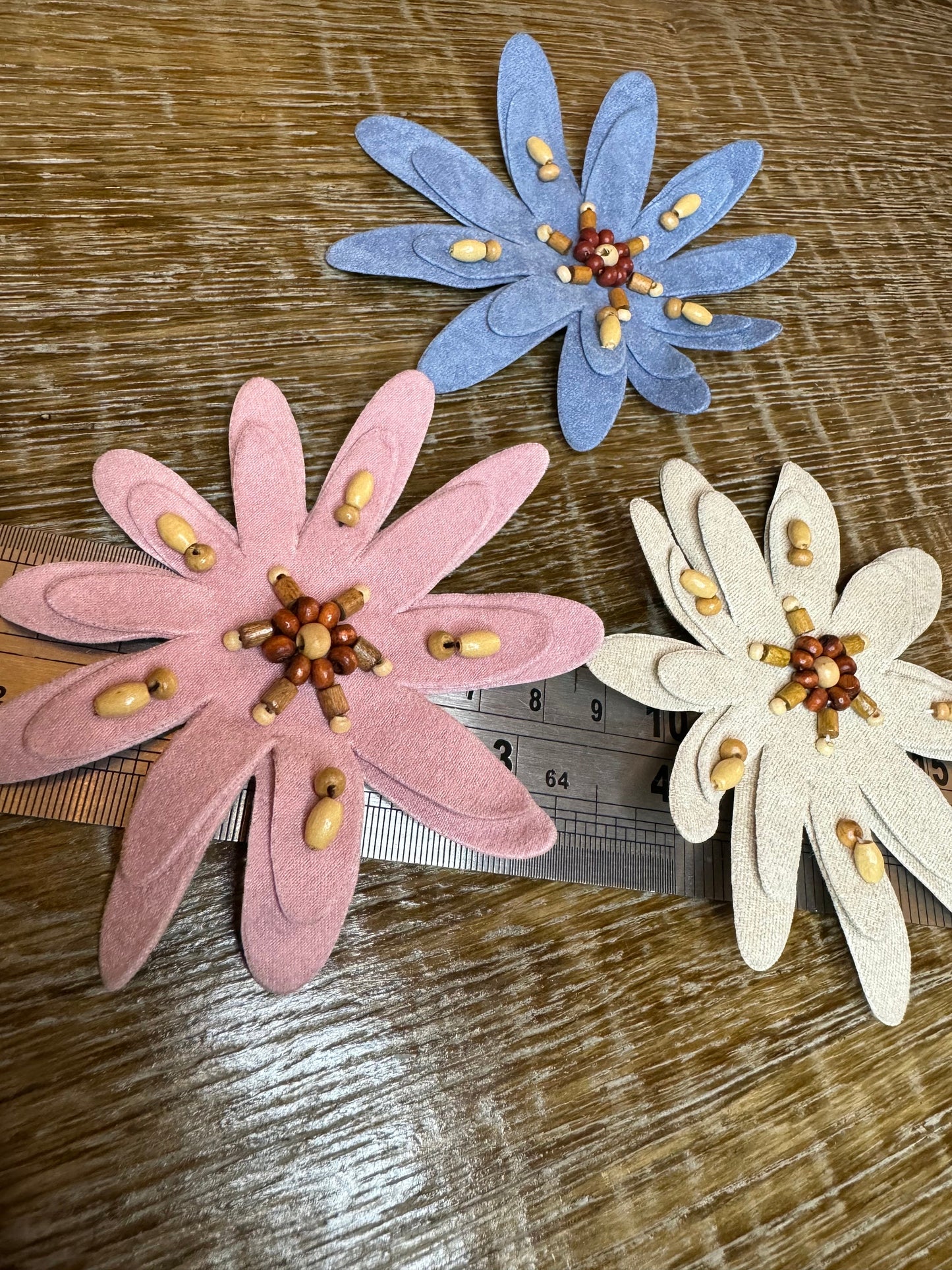 Corsage Flower, Sewing Flower, Sew on, 3” Wide, Pin on Corsage or Sew on without Pin, Boho Chic, Style, Hat, Accessory, Fashion, FAN Design