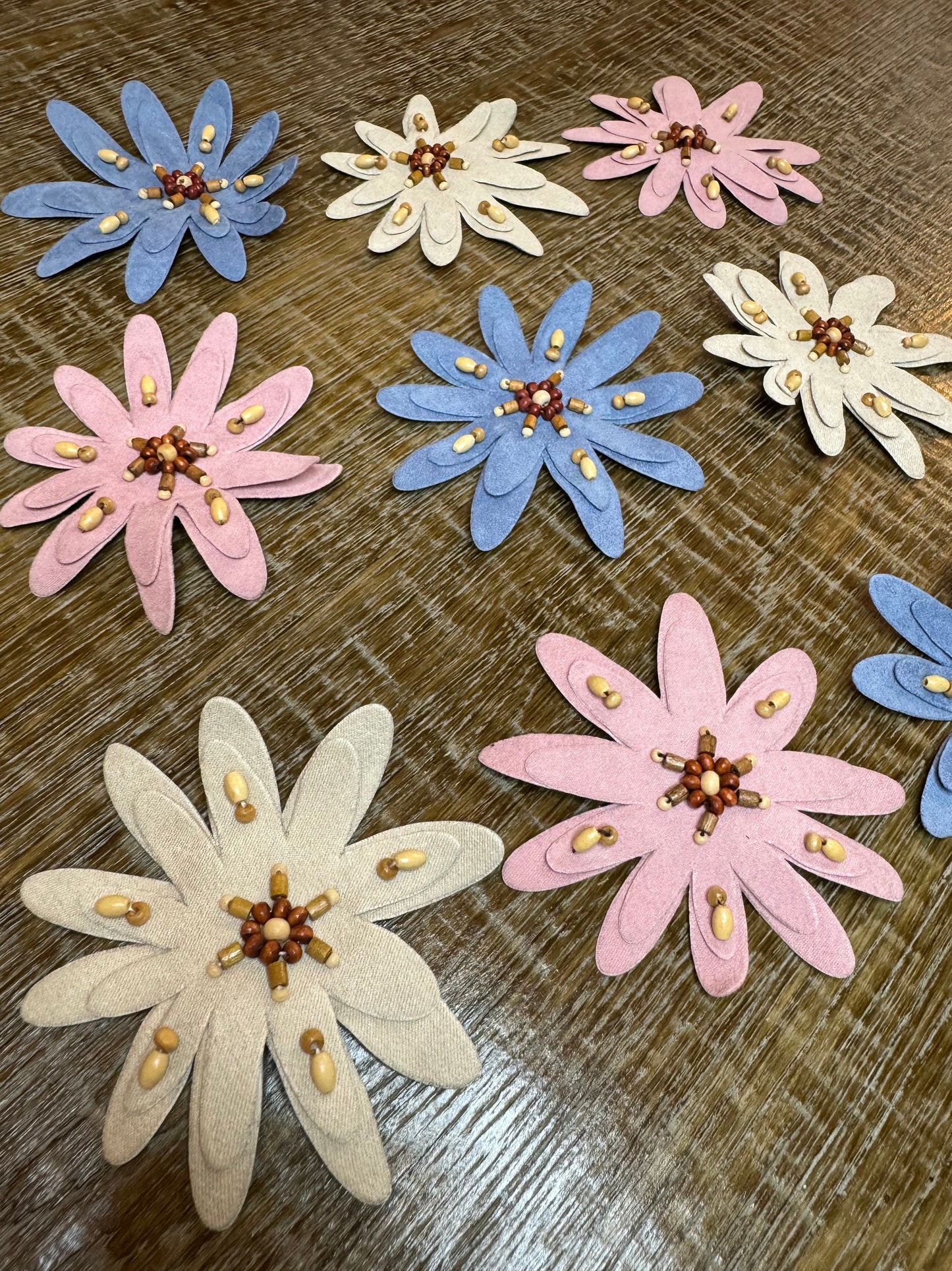 Corsage Flower, Sewing Flower, Sew on, 3” Wide, Pin on Corsage or Sew on without Pin, Boho Chic, Style, Hat, Accessory, Fashion, FAN Design