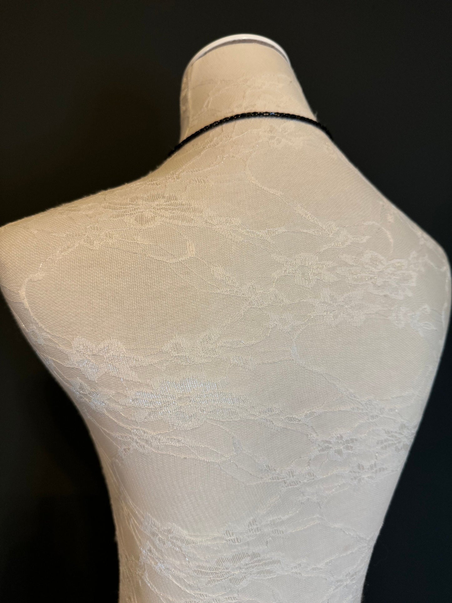 Necklace, Gunmetal Necklace, Rhinestone, Quality, FAN Design, Accessory, Gift