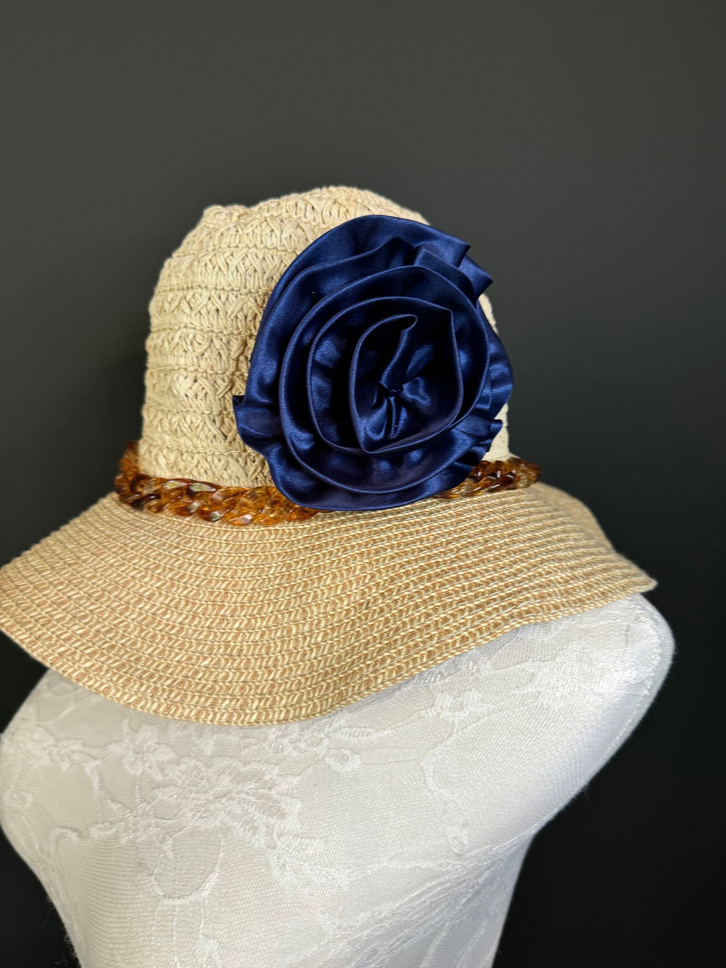 Large Corsage Flower, Black, Navy, Wine, Red, Orange, 5.5” 13cm Wide, Large Pin on Corsage, Bridal, Clothing, Accessory, Fashion, FAN Design