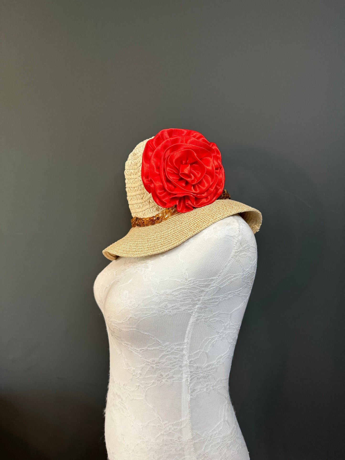 Large Corsage Flower, Black, Navy, Wine, Red, Orange, 5.5” 13cm Wide, Large Pin on Corsage, Bridal, Clothing, Accessory, Fashion, FAN Design
