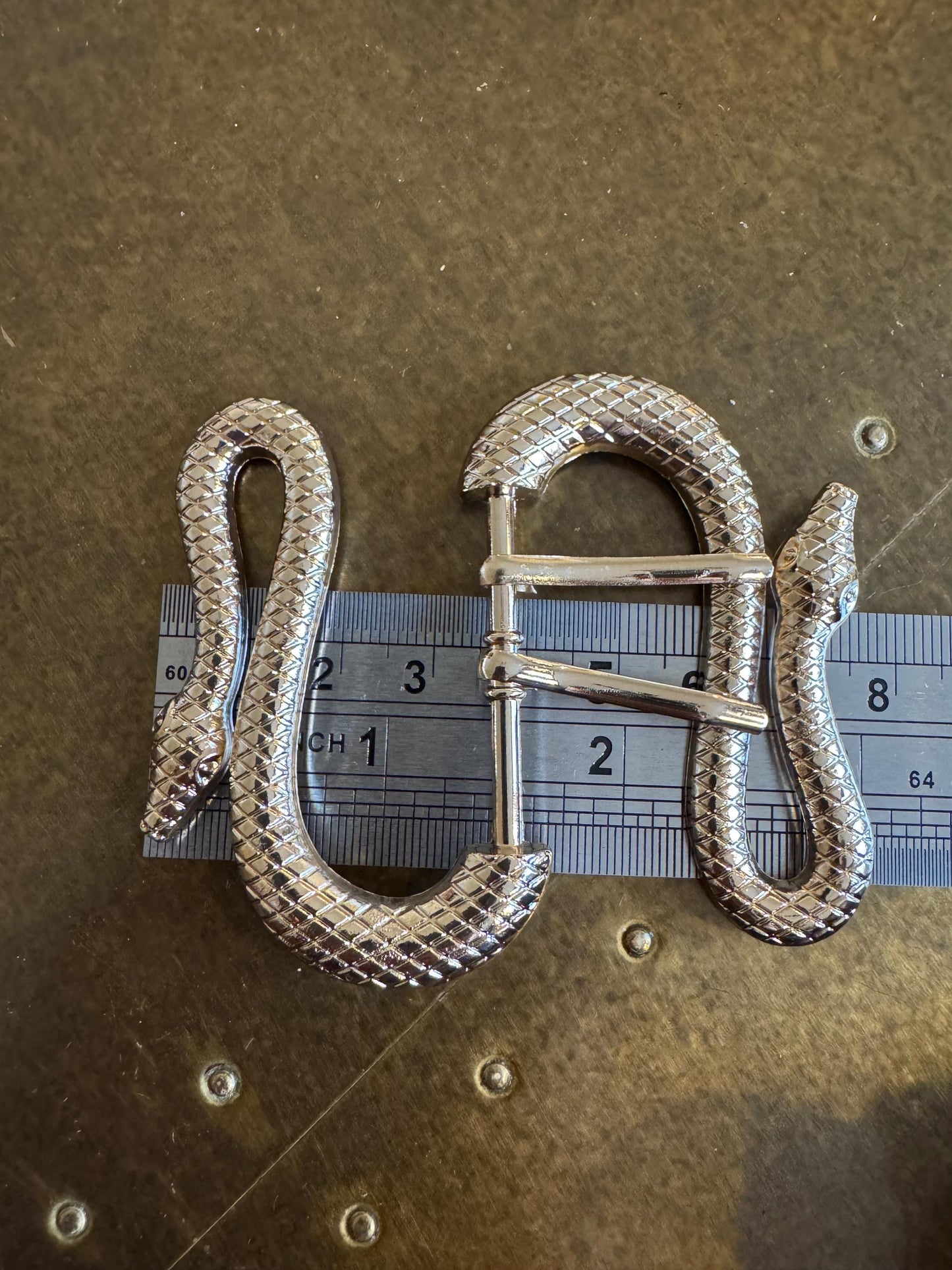 Metal Buckle, Statement Buckle, Gold Metal Buckle, 8cm x 6.5cm, Couture, Swimwear, Clothing, Dresses