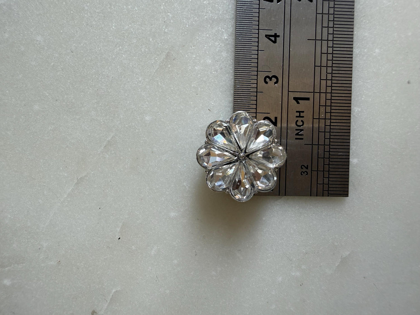 Jewel Button Covers for Shirts (Fits up to 18L), Bridal & Wedding Shirt Accessories