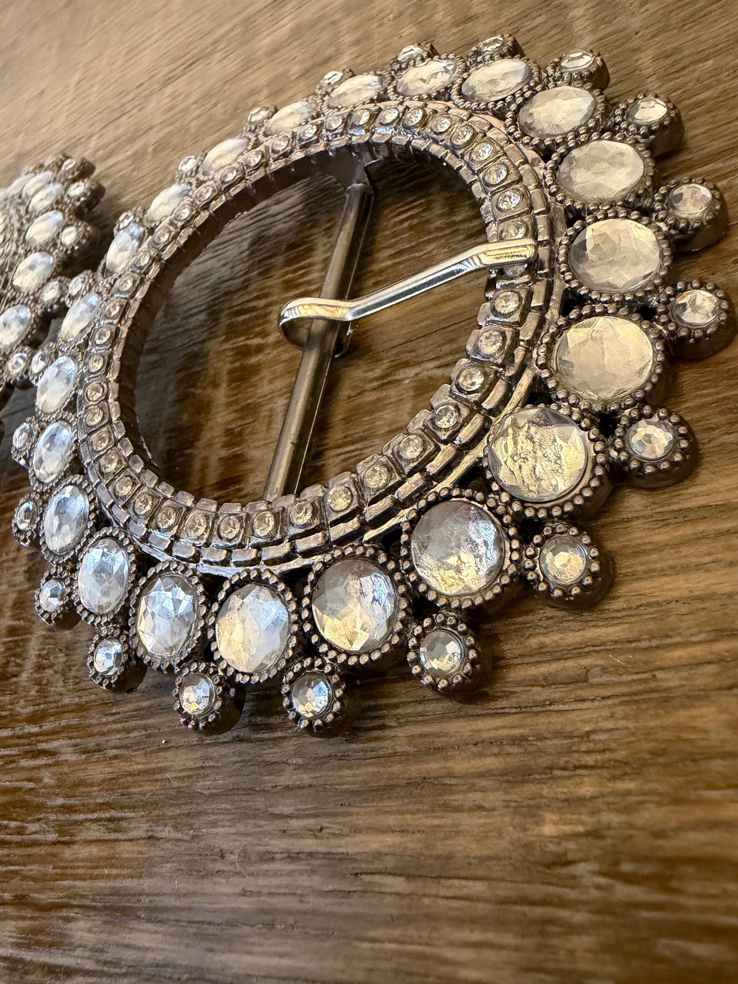 Rhinestone Buckle, Light Weight ABS, Clothing Belt Accessory