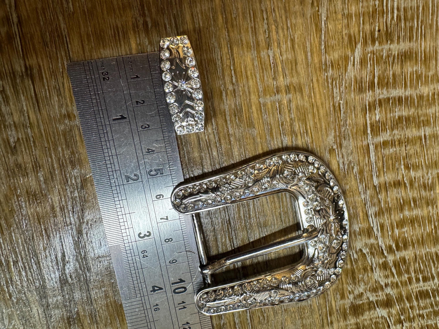 Diamanté Jewel Buckle, Belt Buckle, Metal Buckle and Belt Loop, Encrusted Rhinestone Jewel Buckle for Clothing, Belt, Belt, Straps, Quality