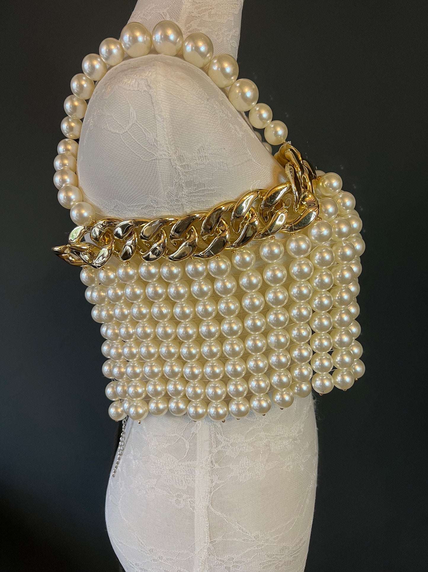 Ivory Pearl Vest Top