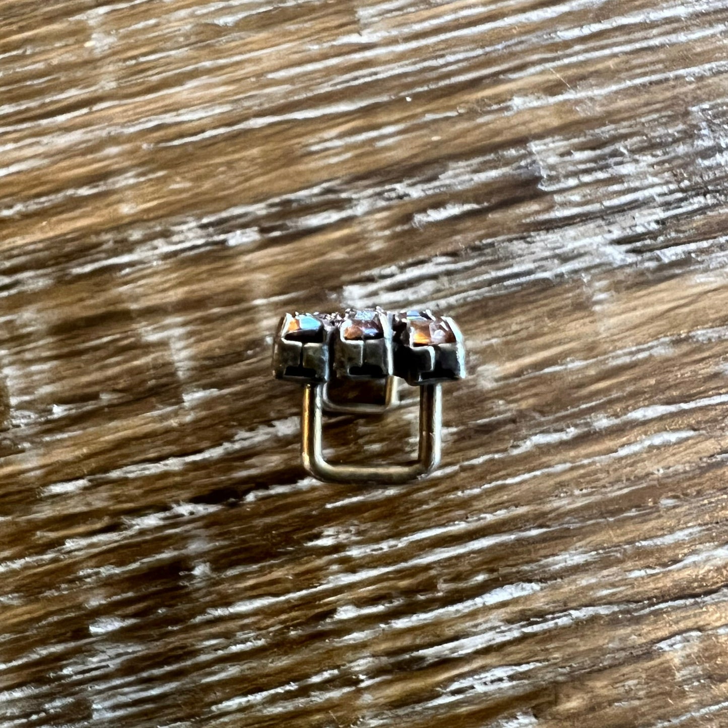 Antique Gold Diamante Buckle