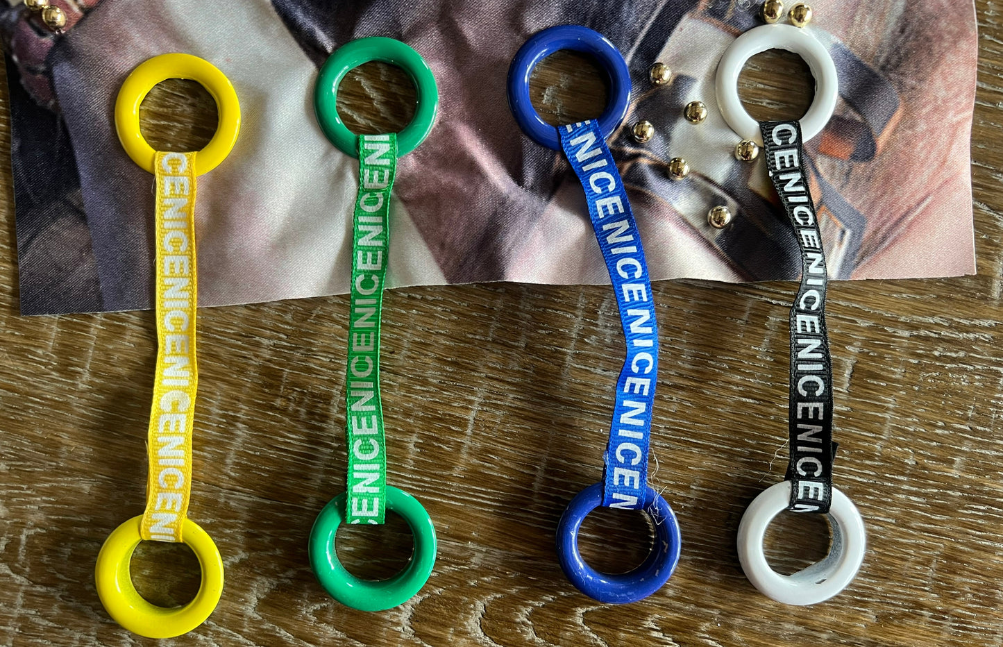 Face Print with Rings