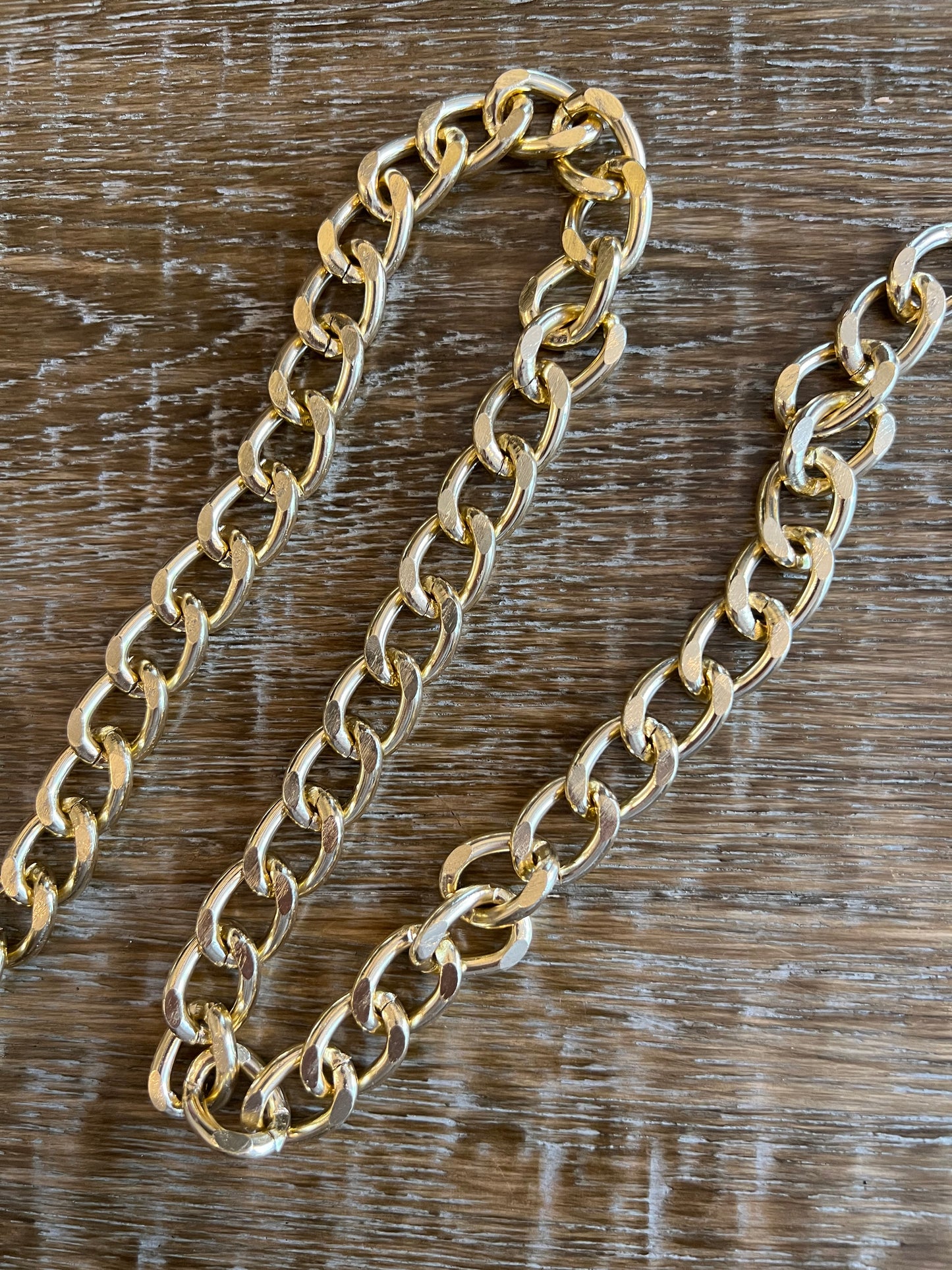 Gold Chain, Strong 2cm Links
