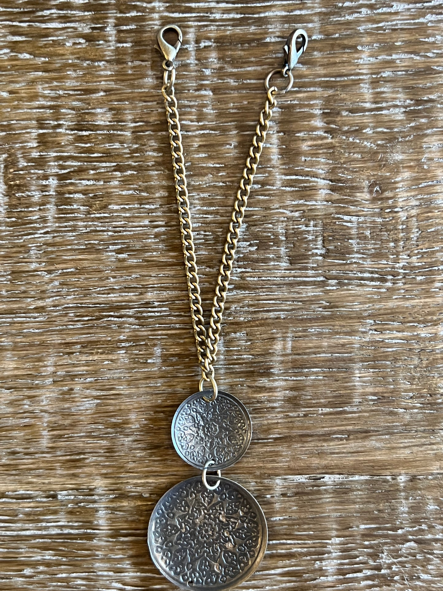 Vintage Disc Pendant