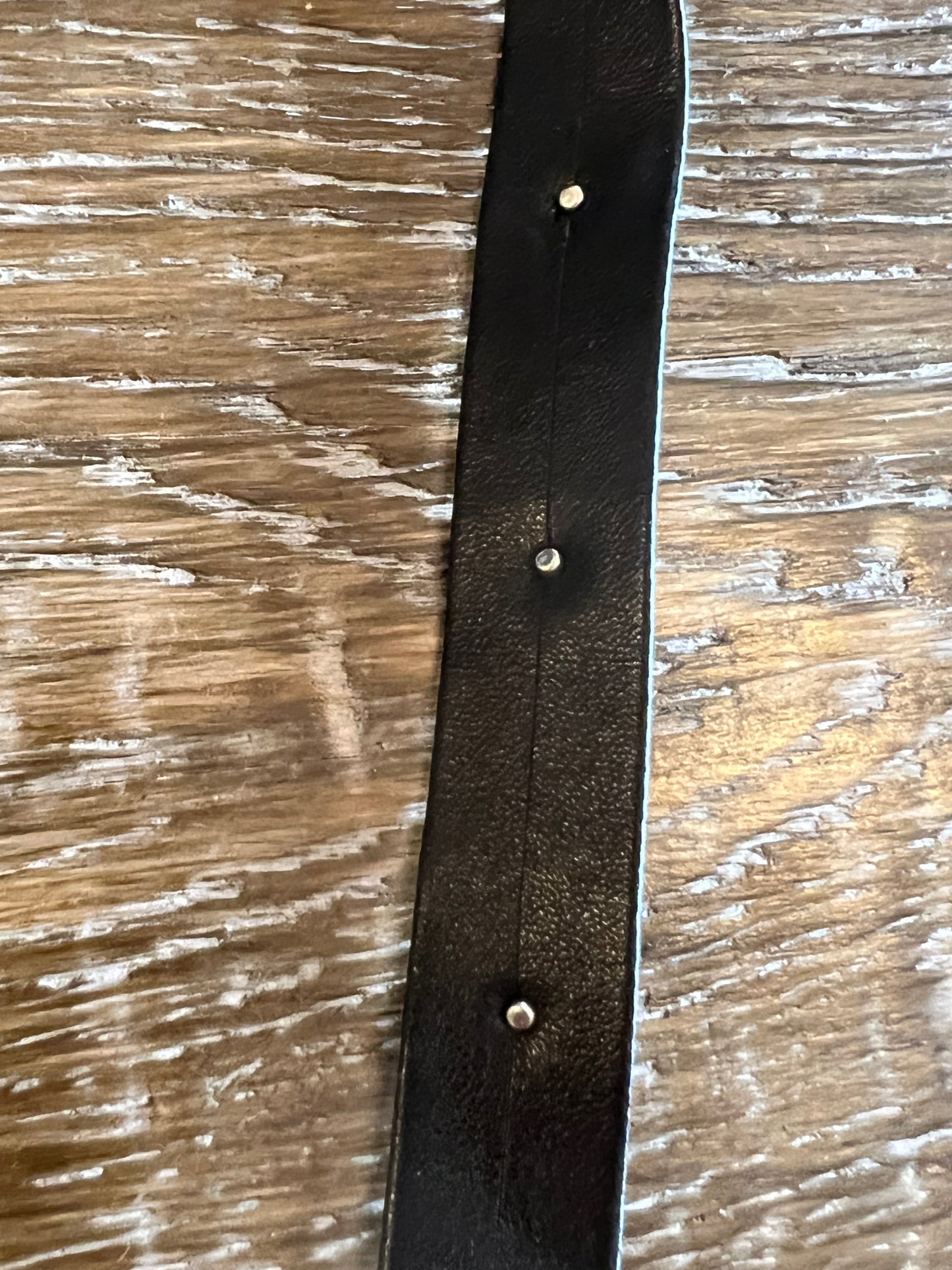 20mm Studded Faux Leather Tape