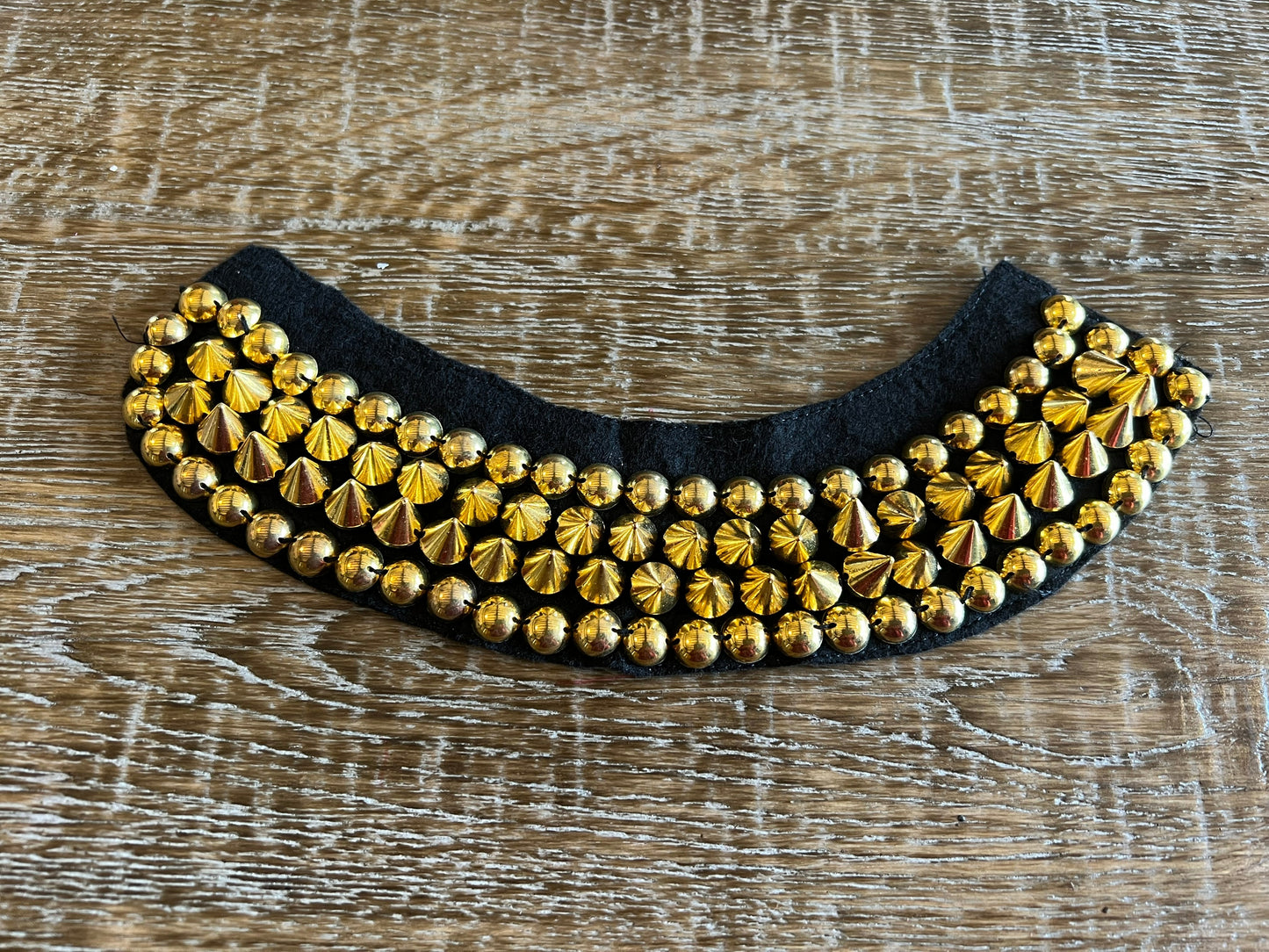 Studded Collar Trim
