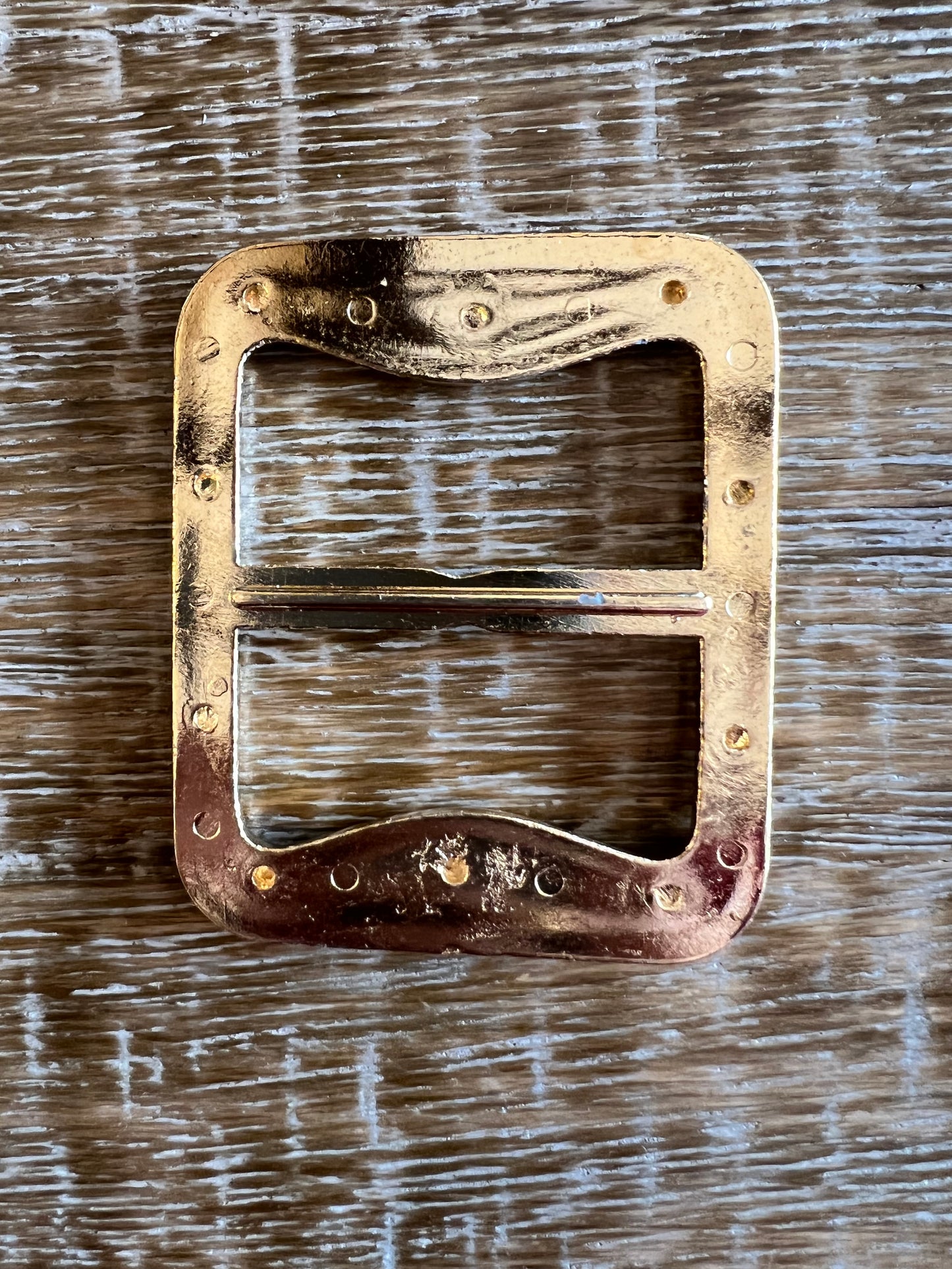 Gold Detailed Buckle