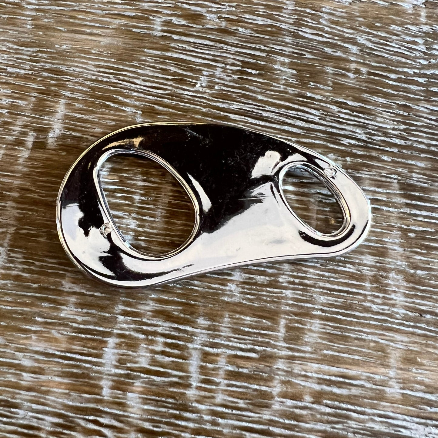 Assymetric Silver Buckle Light weight