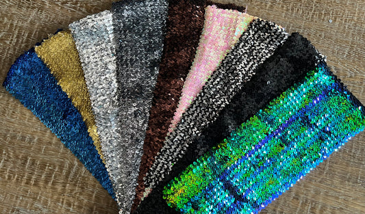 15cm Sequin Stretch Elastic