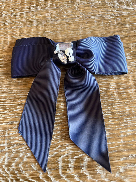 Satin Ribbon Bow Brooch