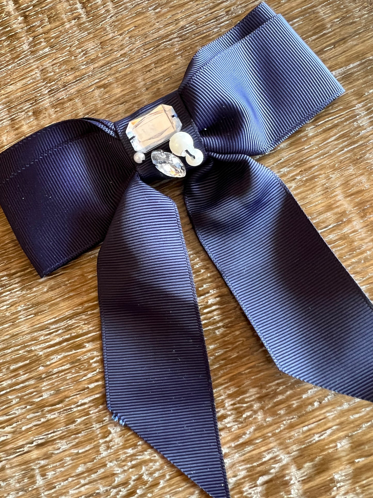 Satin Ribbon Bow Brooch
