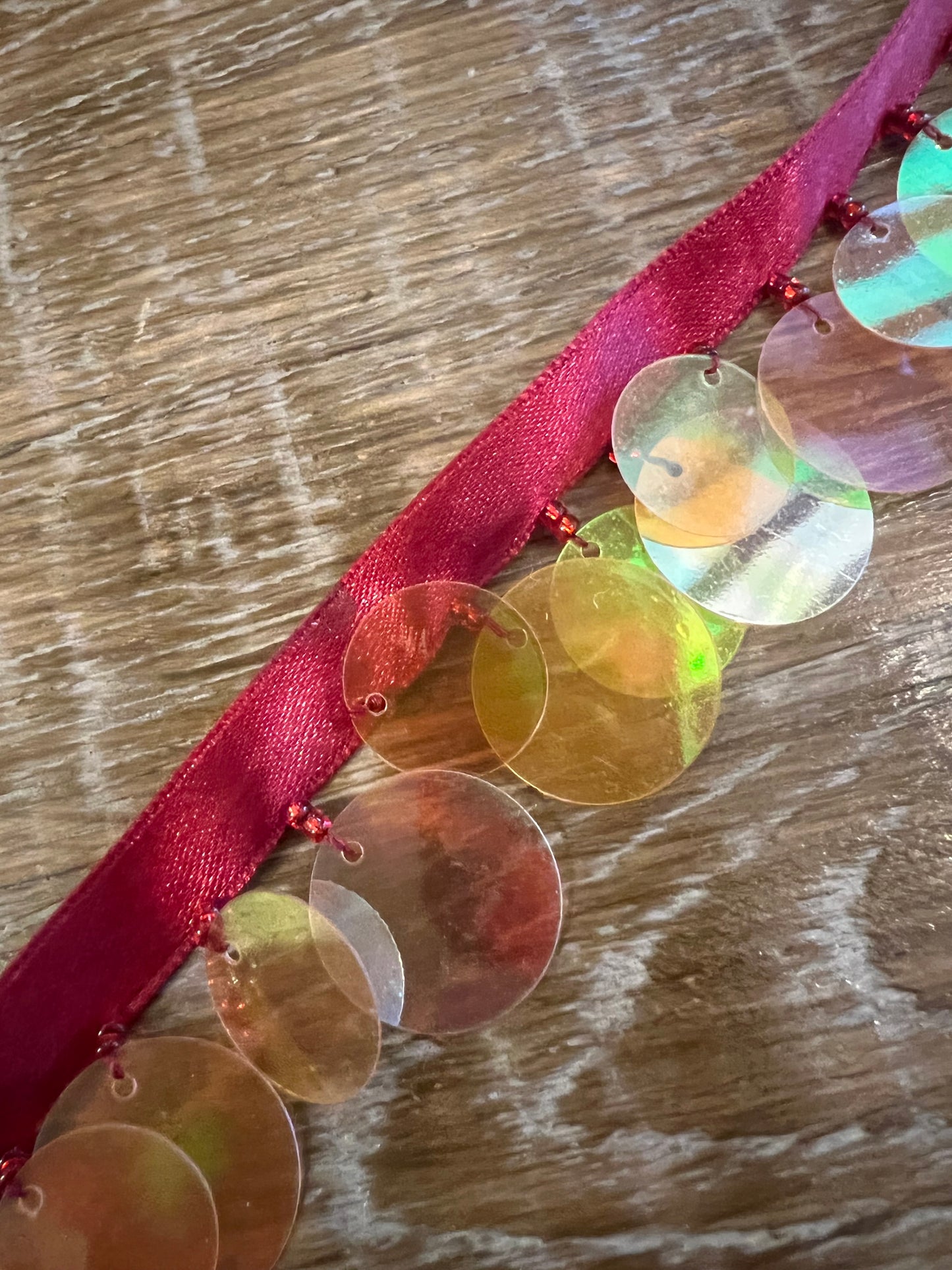 1cm Ribbon Sequin Tape