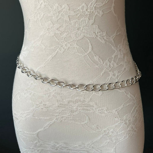 Silver Chain Belt
