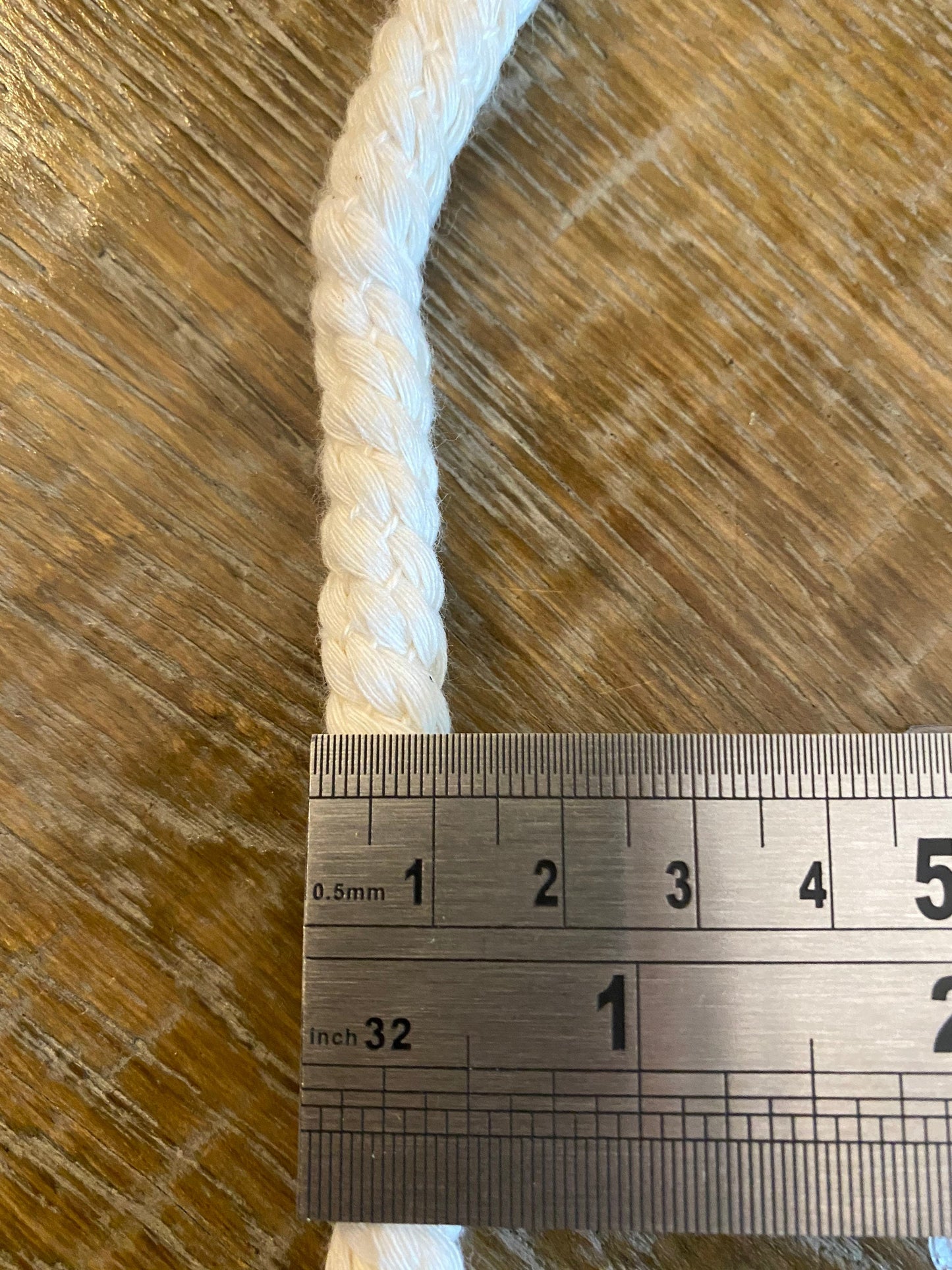 12mm Wide, Twisted Cotton Cord