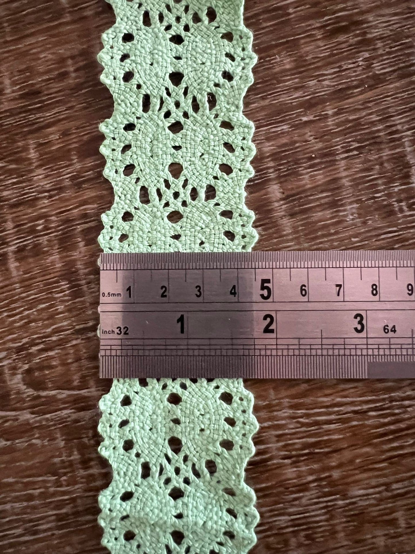4.5mm Cotton Lace, 3 Colours