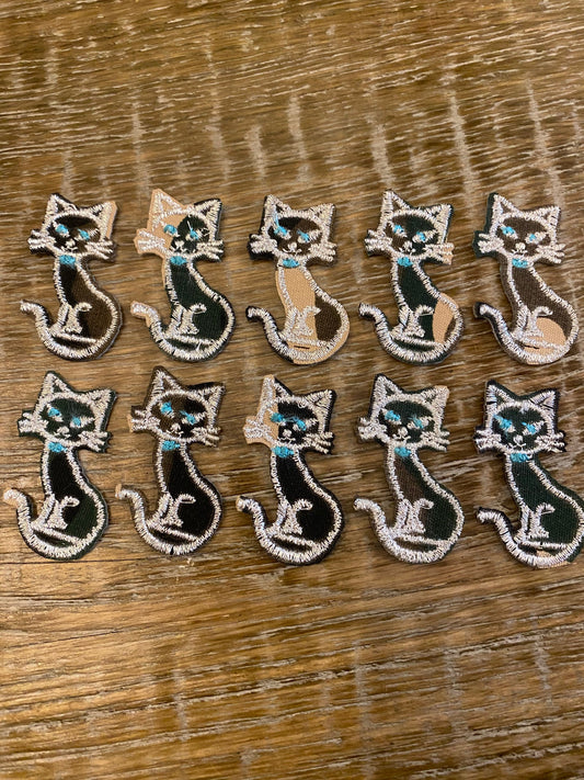 Iron on Cat Motif