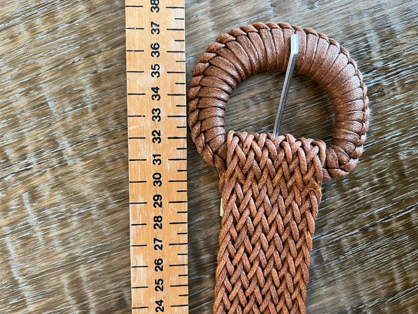 X-Long Plaited Belt in Warm Tan Colour, Sizes 3 Sizes, 2” Wide Tan Belt, Hand-made, 3 Sizes, High Quality Belt, Maternity Sizes, Belt