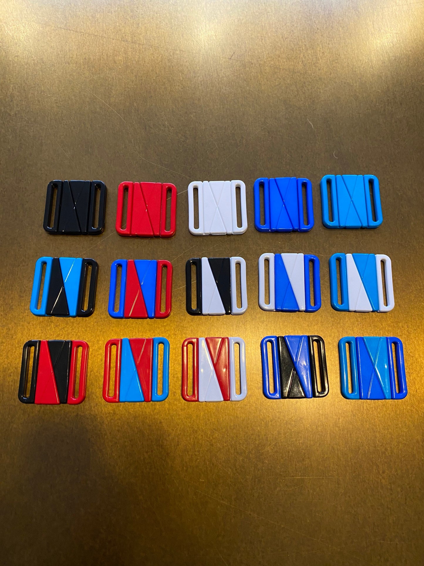 Colorful Plastic Clasp, Swimwear, Belt, Craft (30mm)