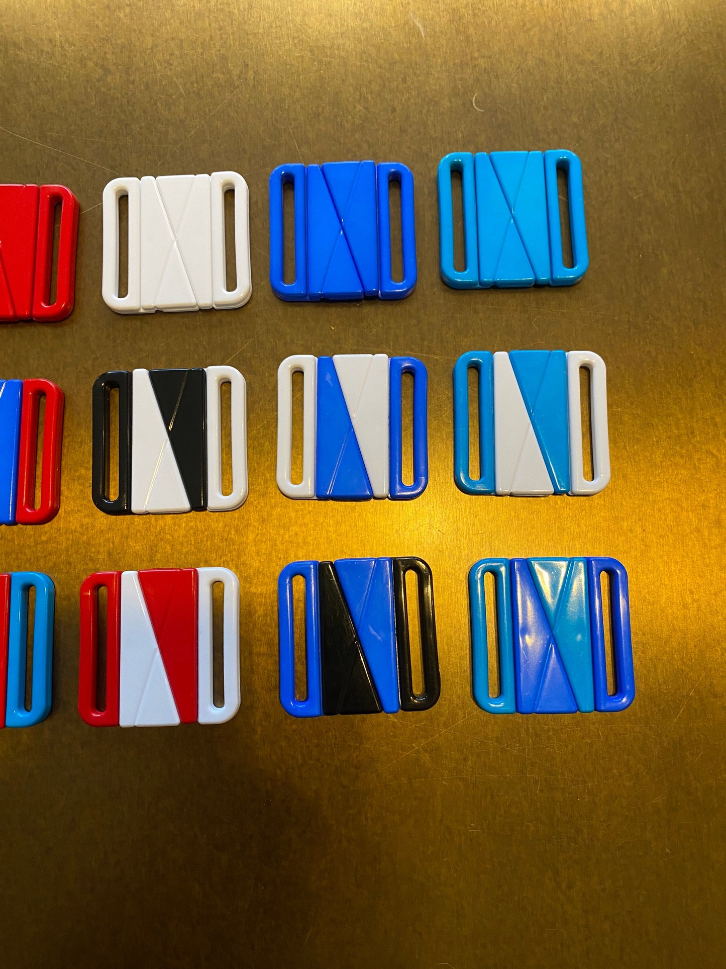 Colorful Plastic Clasp, Swimwear, Belt, Craft (30mm)