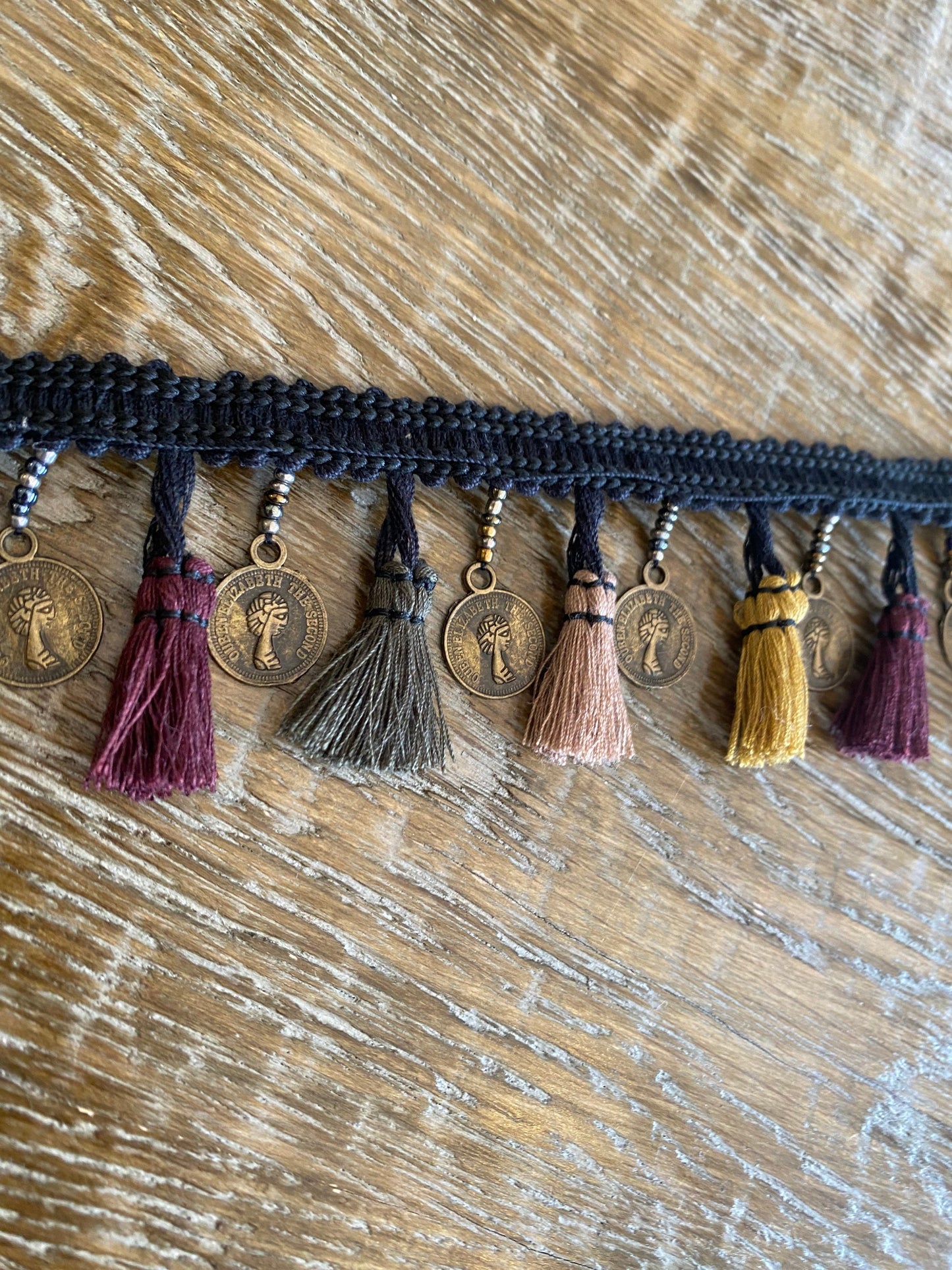 Tassel Fringe, Fringe Tassel, Tassel Coin Trim