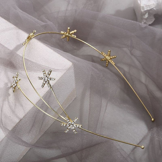 Princess Gemstone Headband, Jewelled Headband, Rhinestone Headband, Bridal, Weddings, Embellished Headband, Luxury Headband, Gift,FAN Design