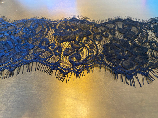 Eyelash Lace, Lace Trim, Black, Lingerie, Dress, Craft Lace