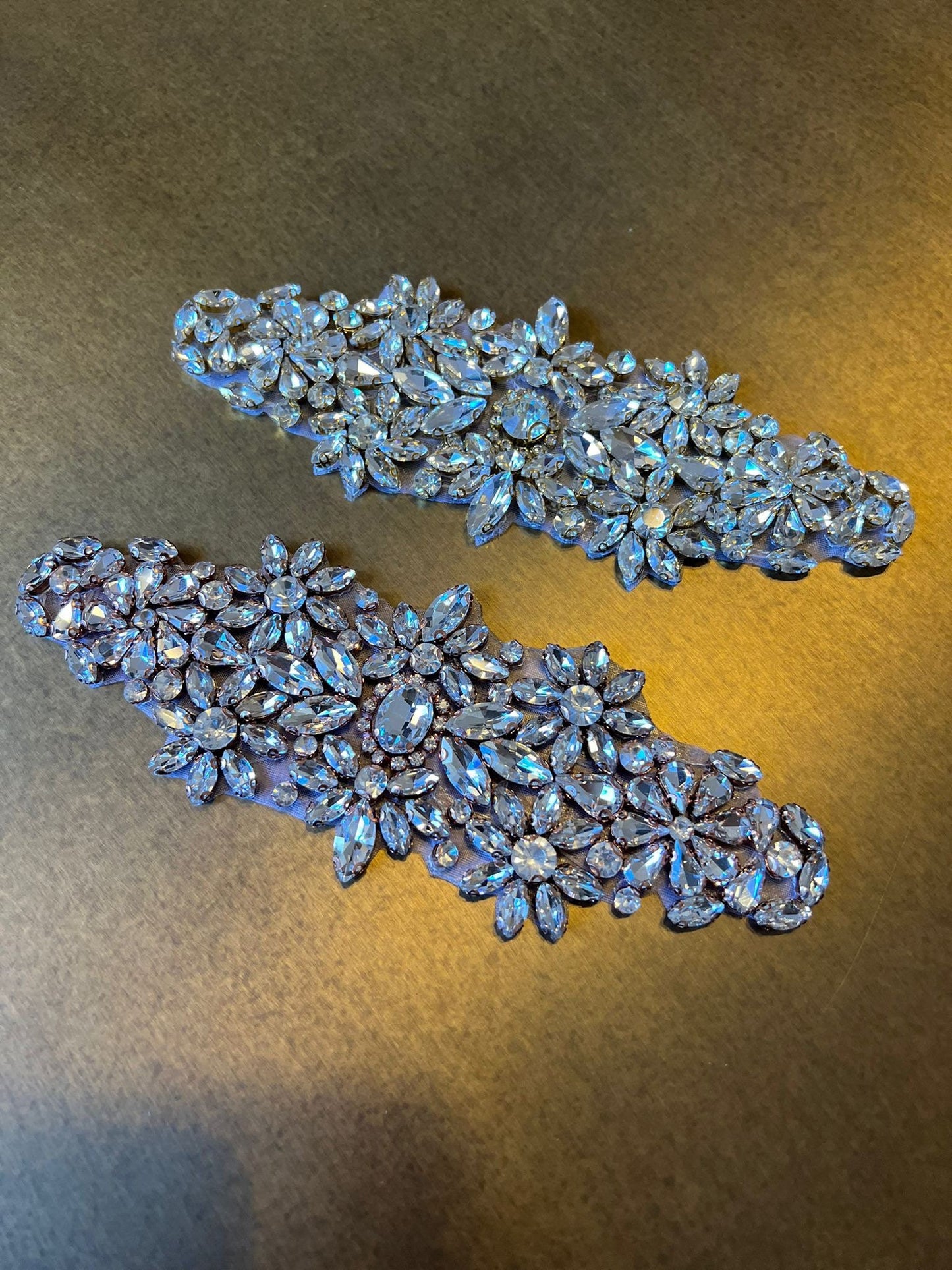 Rhinestone Trims, Heat Seal Jewel Trim, Bridal, Clothing, Silver, Gold, Rose Gold