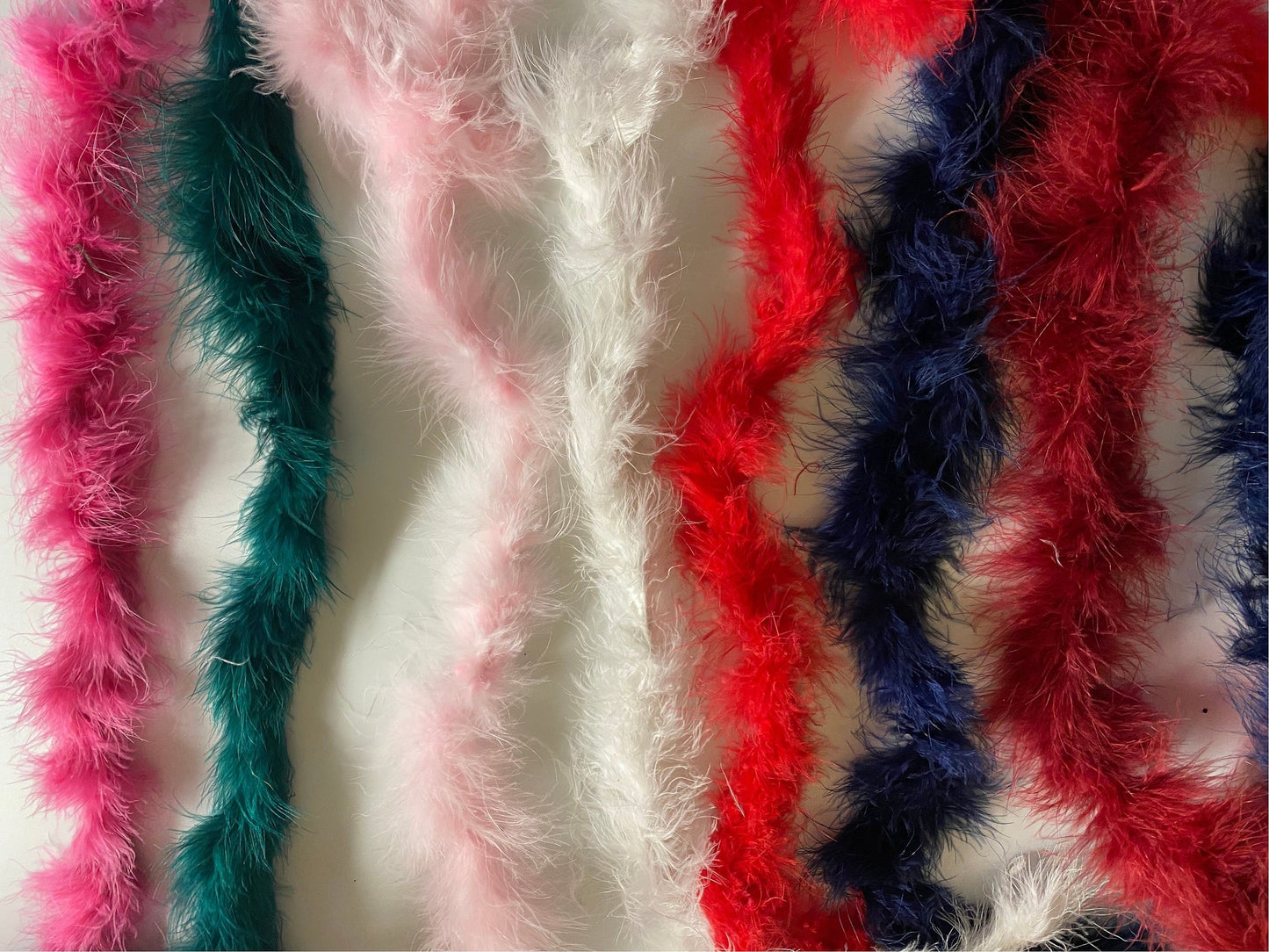 Marabou Feather String, Best Quality Feather Boa, 2 Yards
