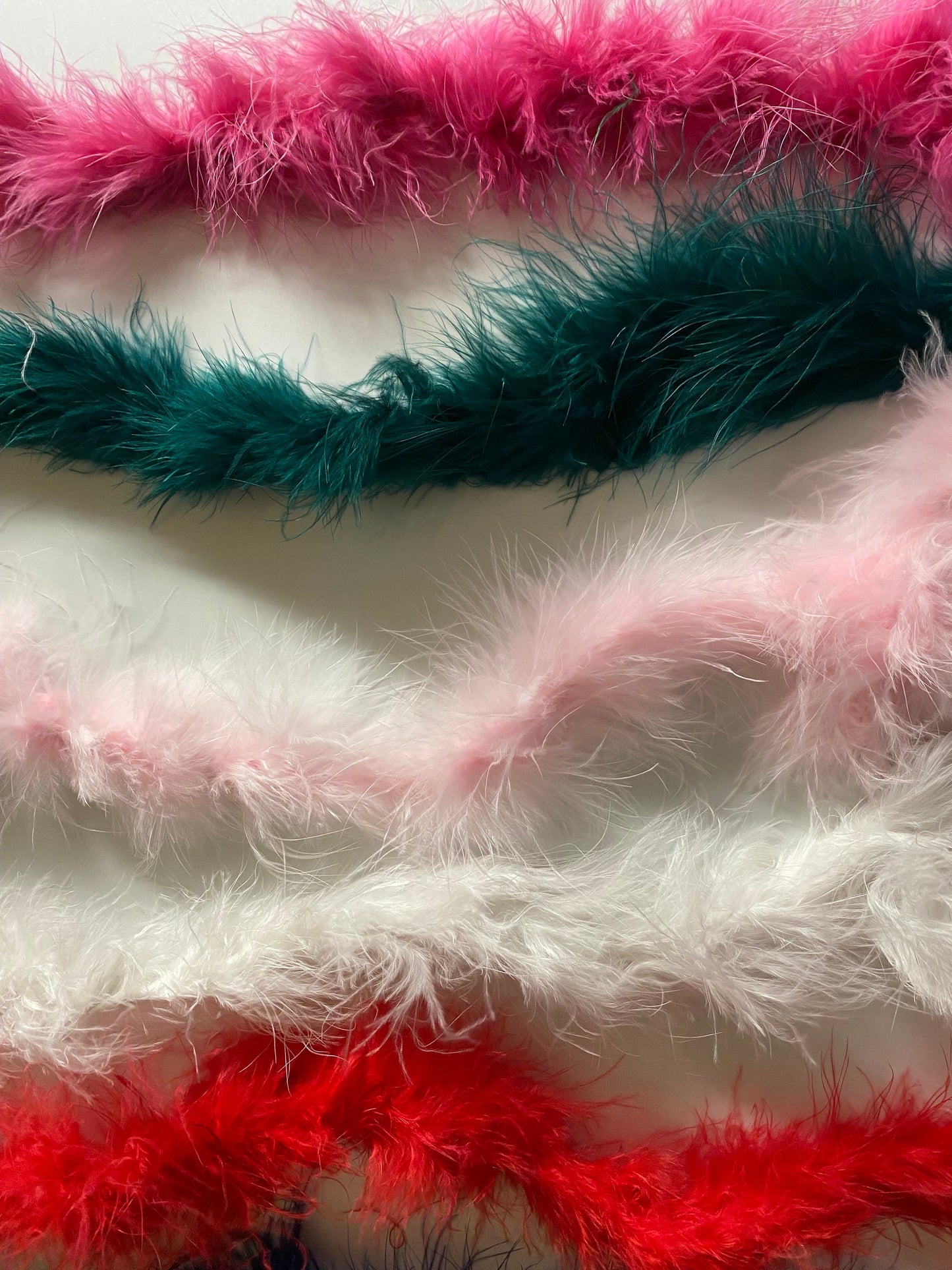 Marabou Feather String, Best Quality Feather Boa, 2 Yards