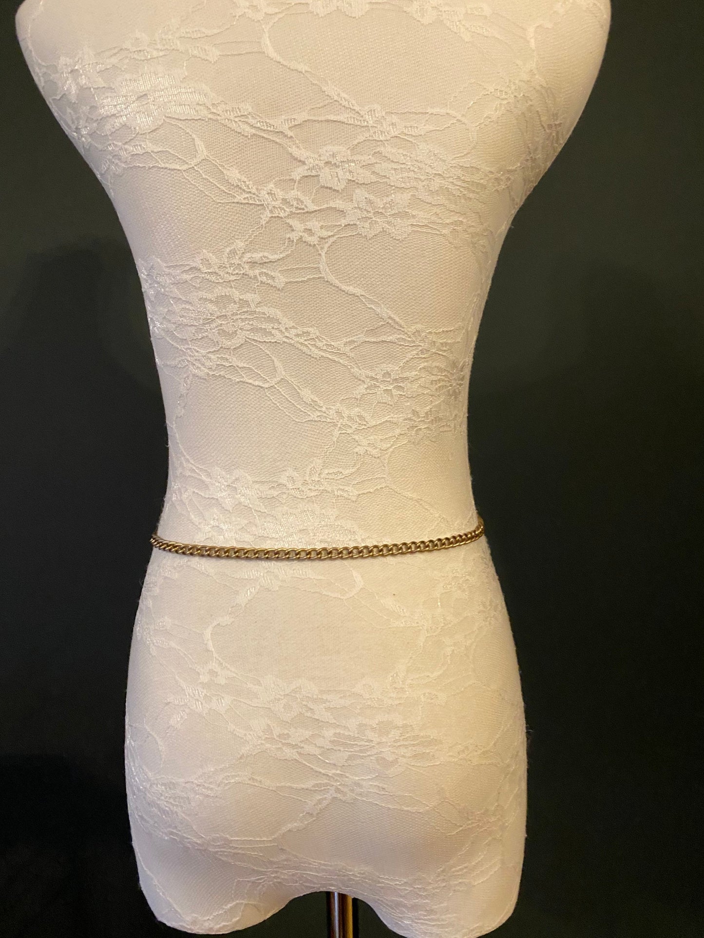 X-long Belt, Antique Brass, Elegant Belt, Dress Belt, Accessory, FAN Design, Teen Sizes, Plus Sizes, 18”-60”