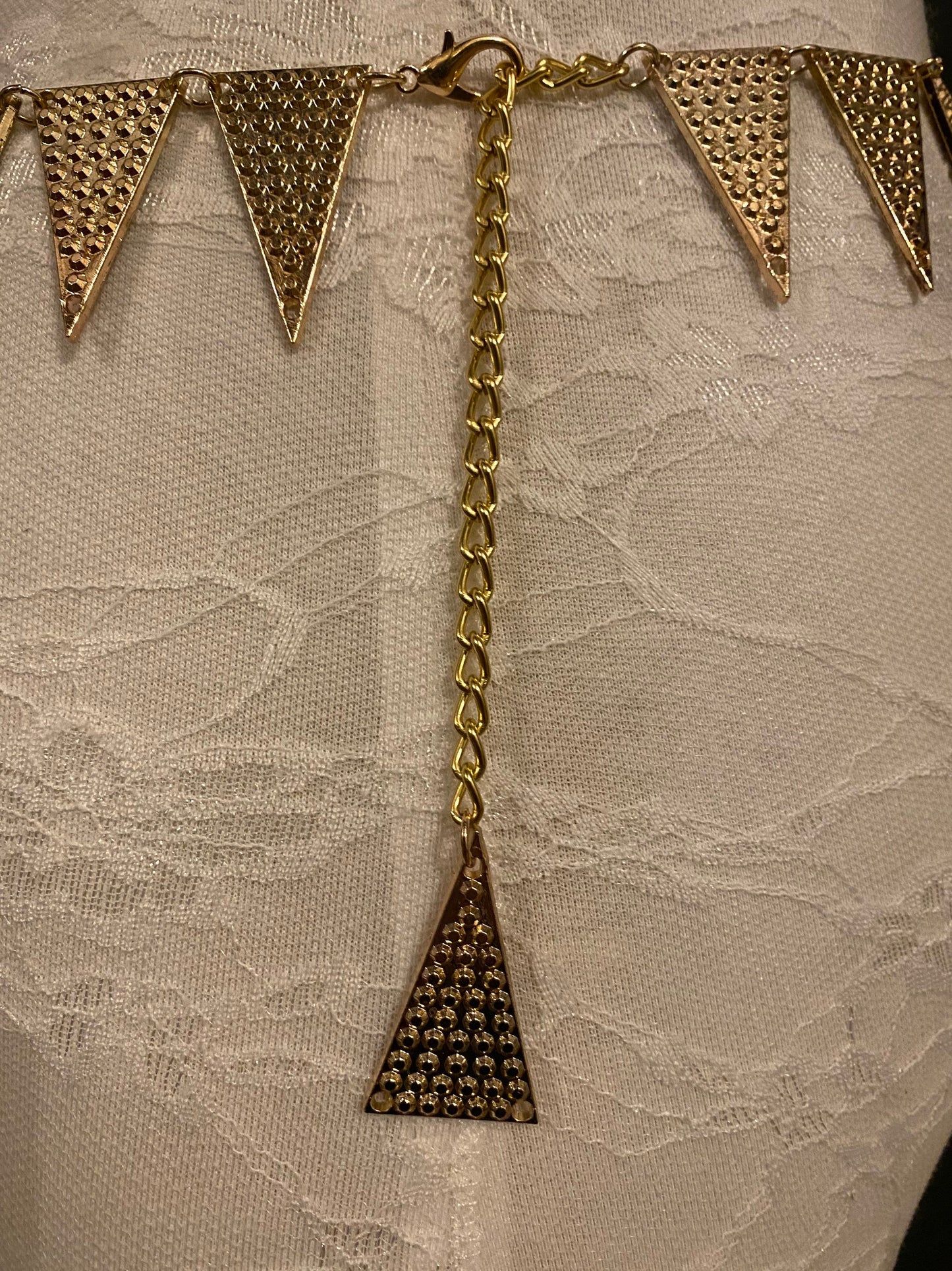 X-long Belt, Gold Metal Belt, Sizes 18”-60”, FAN Fashion Collection