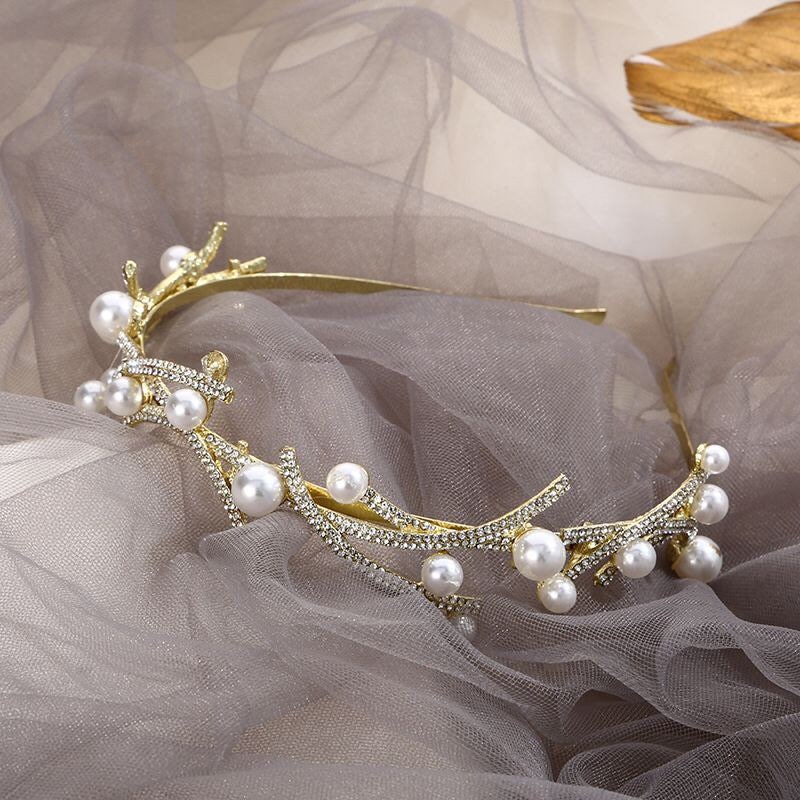 Princess Gemstone Headband, Jewelled Headband, Rhinestone Headband, Bridal, Weddings, Embellished Headband, Luxury Headband, Gift,FAN Design
